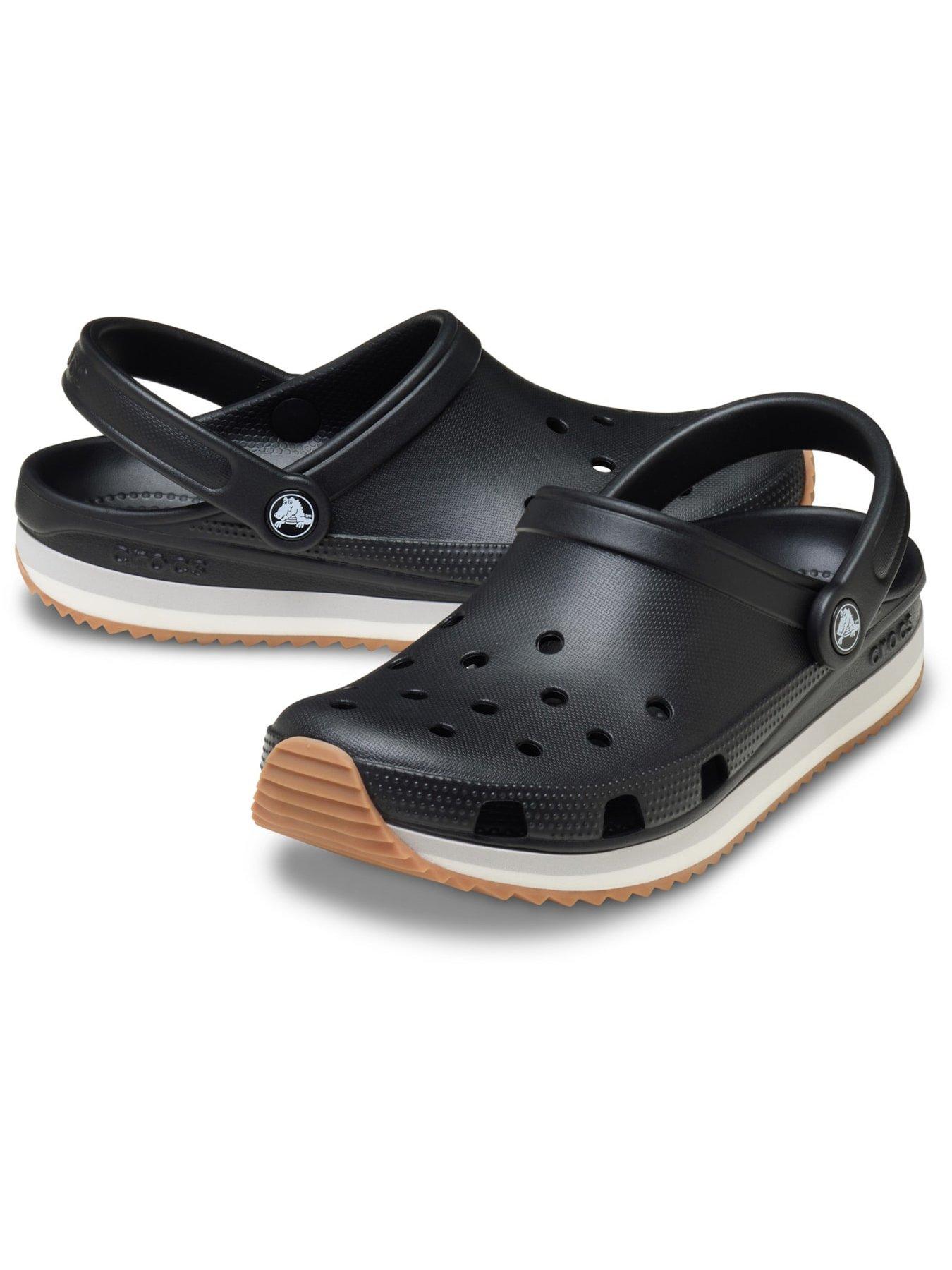 Image 6 of 6 of Crocs Classic Retro Runner Sandal - Black