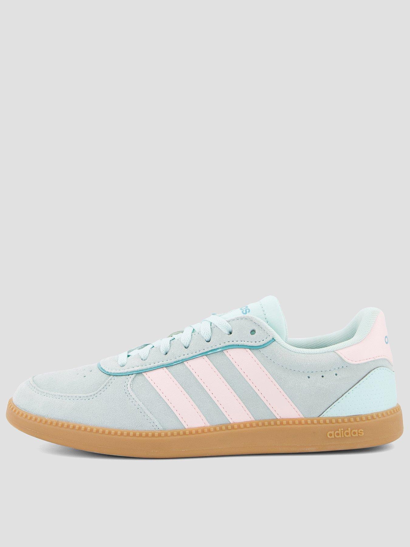 Image 1 of 7 of adidas Women's Breaknet Sleek Trainers - Turquoise