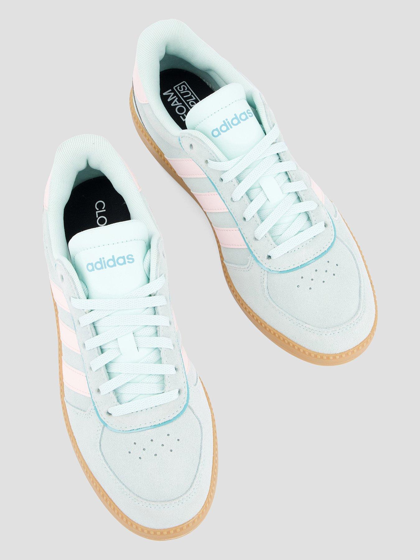 Image 3 of 7 of adidas Women's Breaknet Sleek Trainers - Turquoise