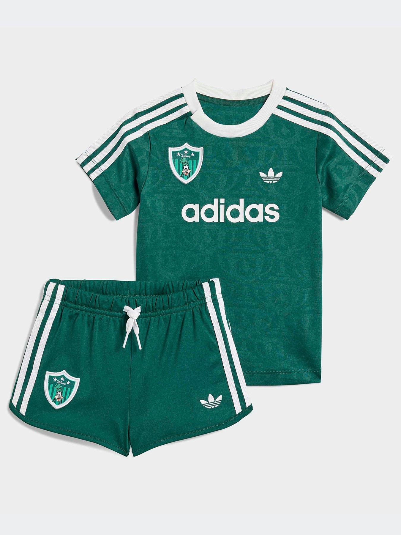 adidas Originals Infant Unisex Disney Short Jersey Set - Green