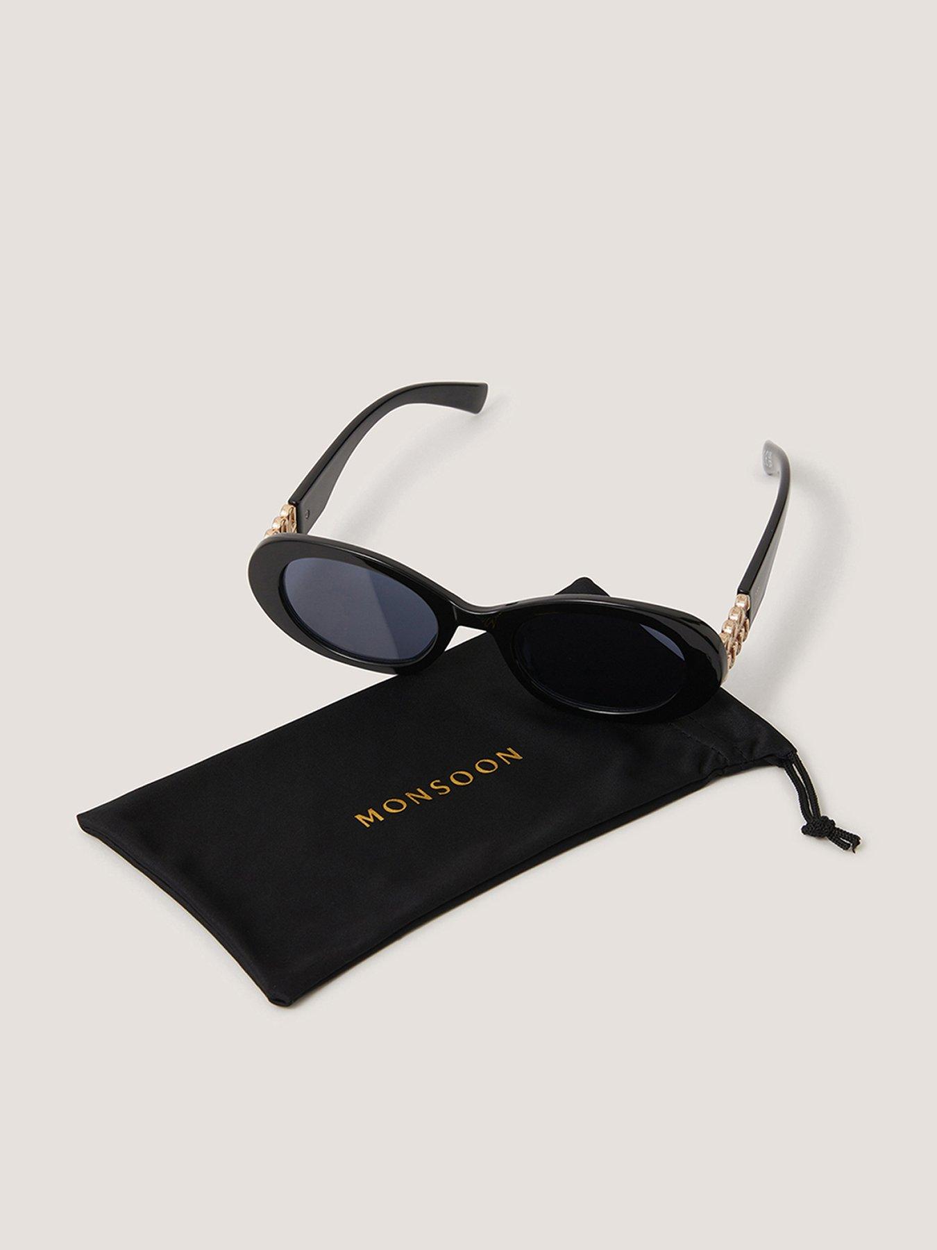 monsoon-narrow-gold-trim-sunglasses-black
