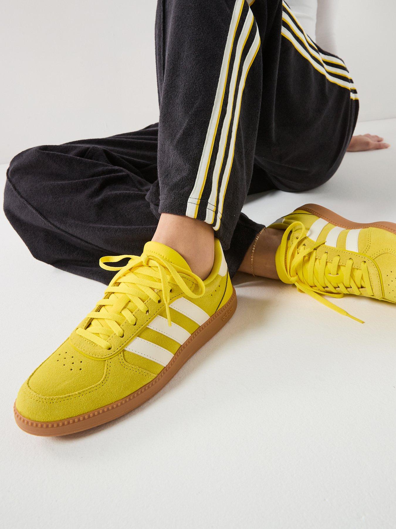 Image 1 of 6 of adidas Sportswear Women's Breaknet Sleek - Yellow