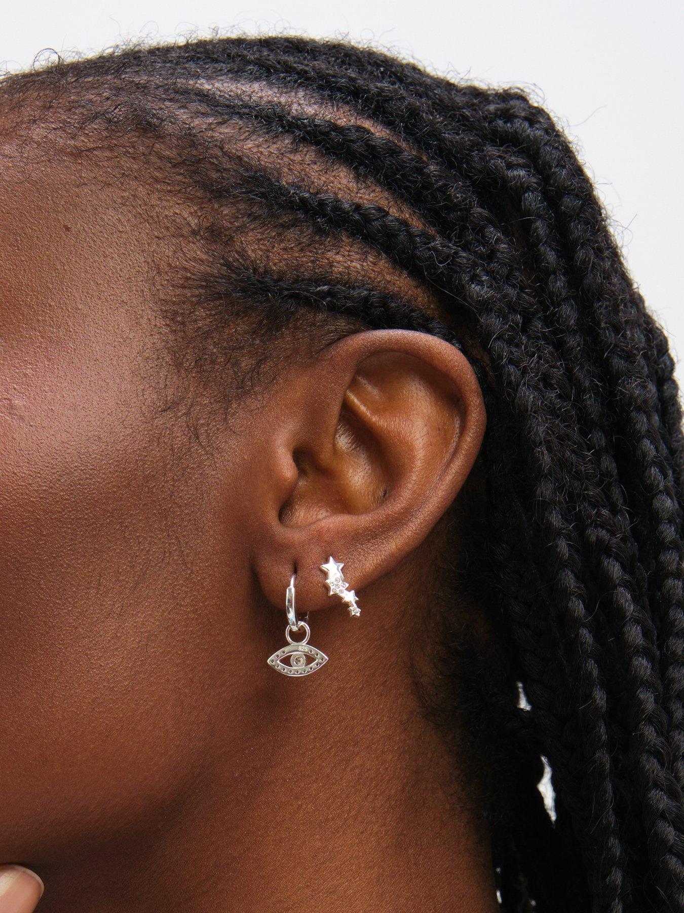 Image 2 of 3 of Inicio Celestial Earrings - Pack of 2