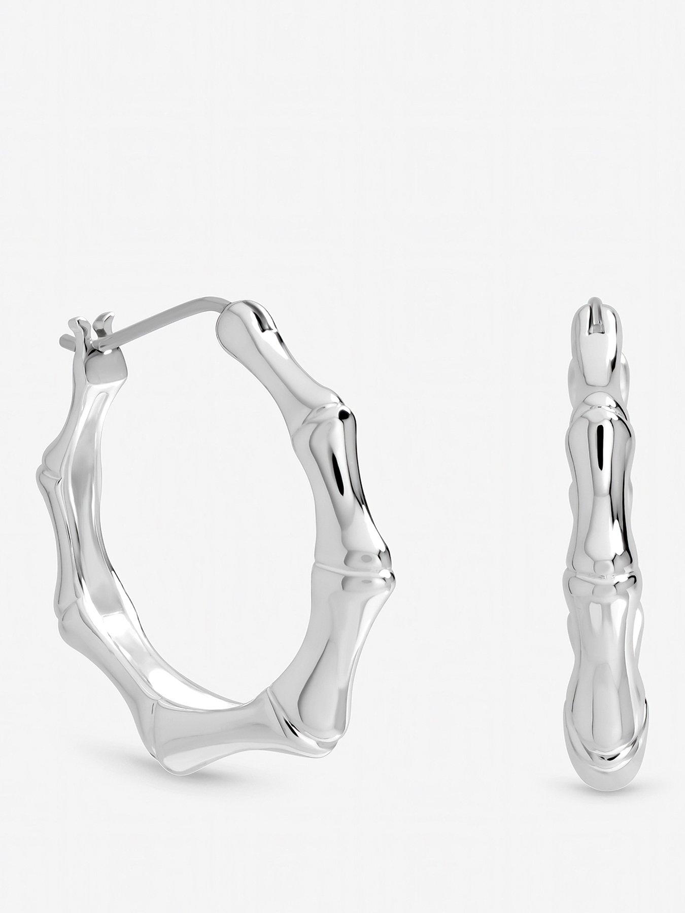 front image of inicio-polished-bamboo-hoops