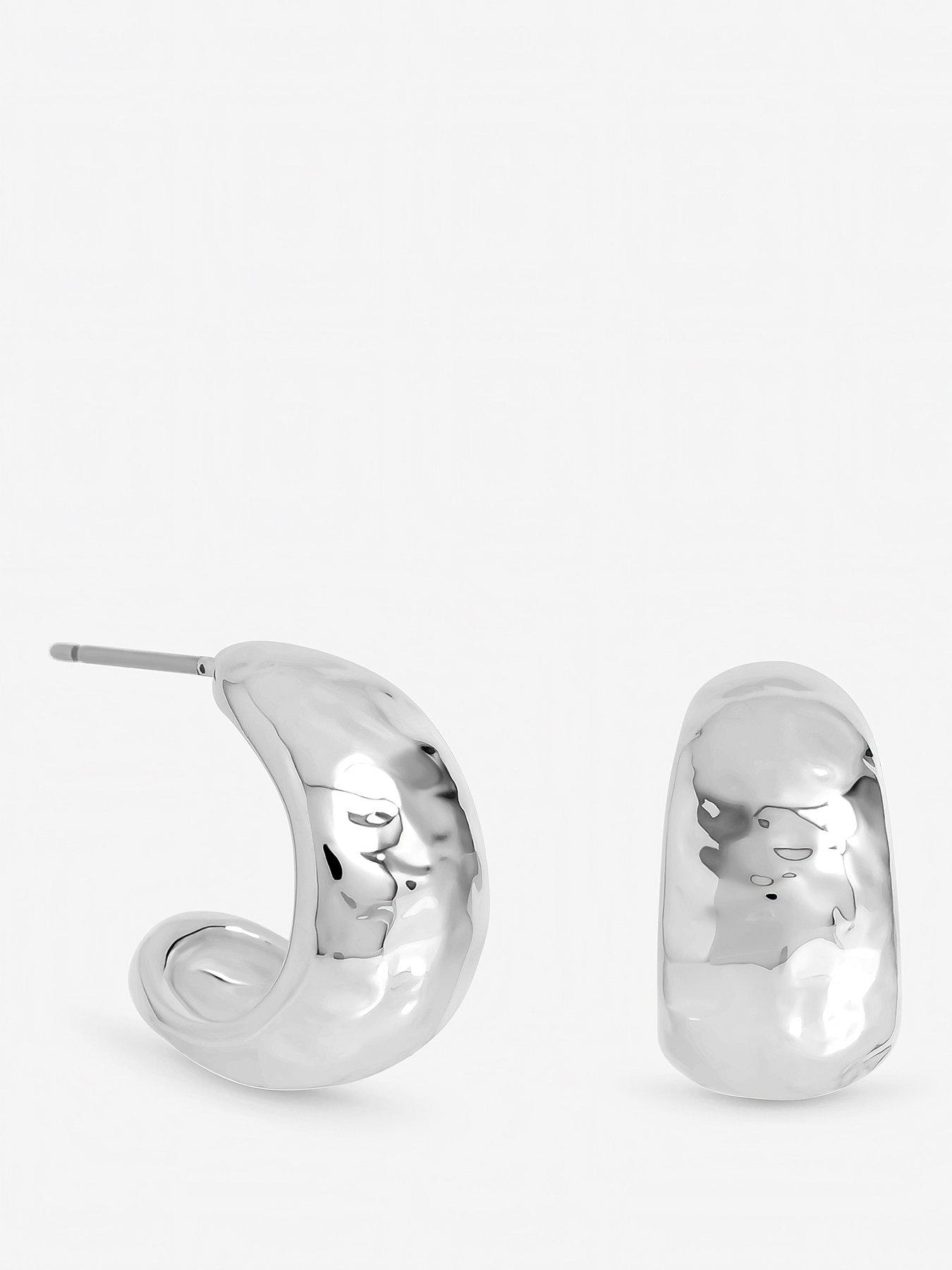  image of inicio-molten-hoop-earrings