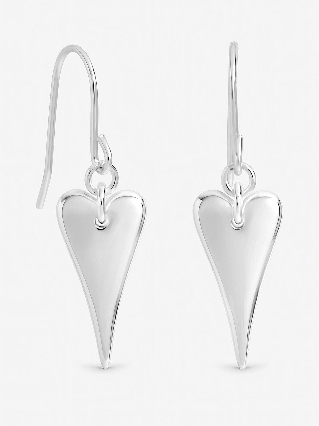 Inicio Heart Fishhook Earrings