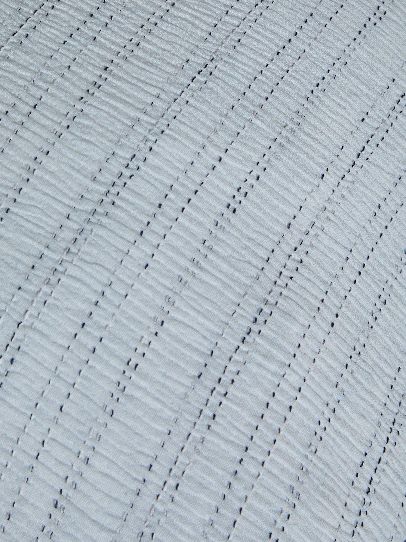 Image 5 of 5 of The Very Collection Nordic Textured Duvet Set - Blue