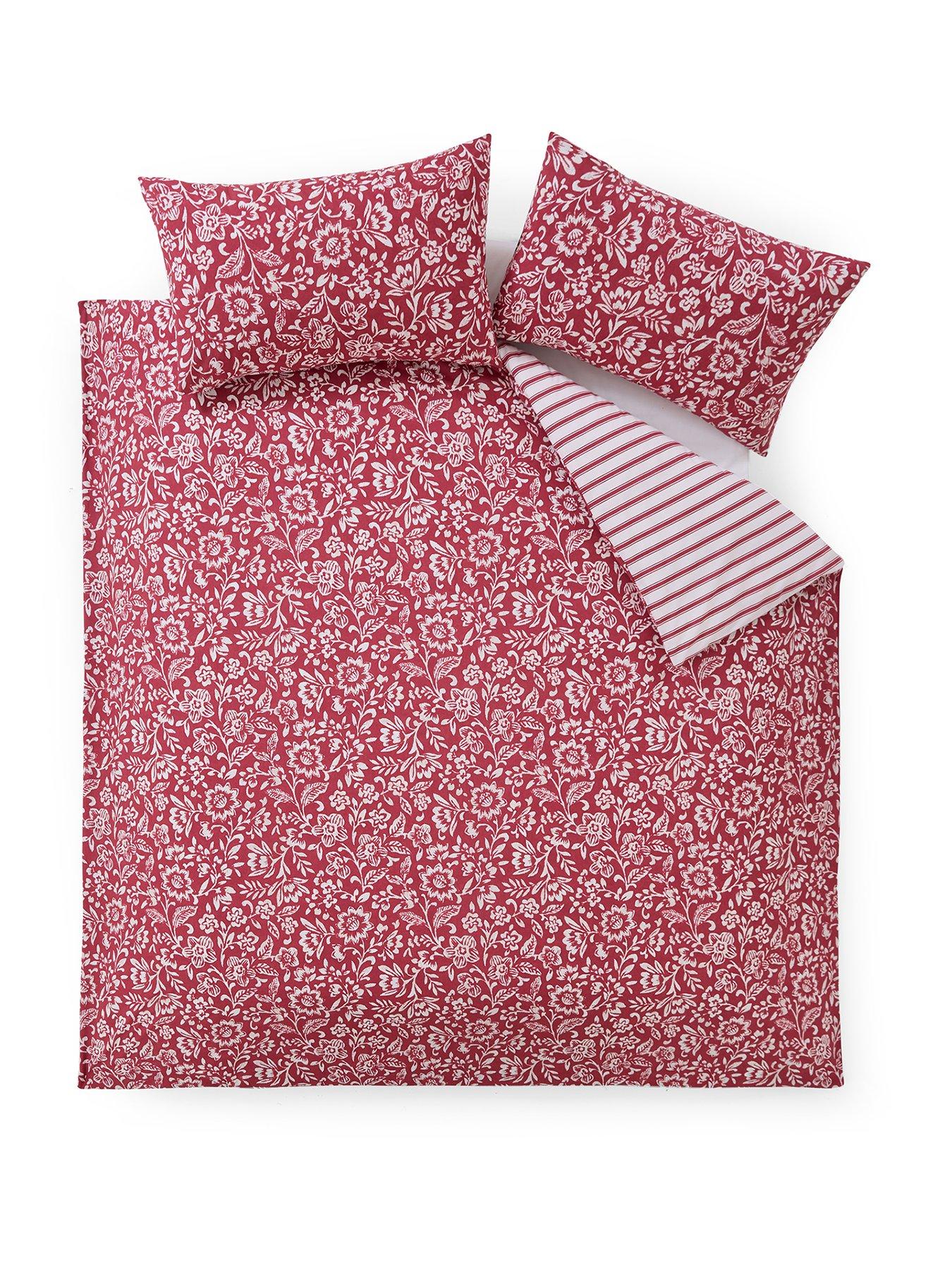 Image 2 of 5 of The Very Collection Folk Foral Woolock Print Duvet Set