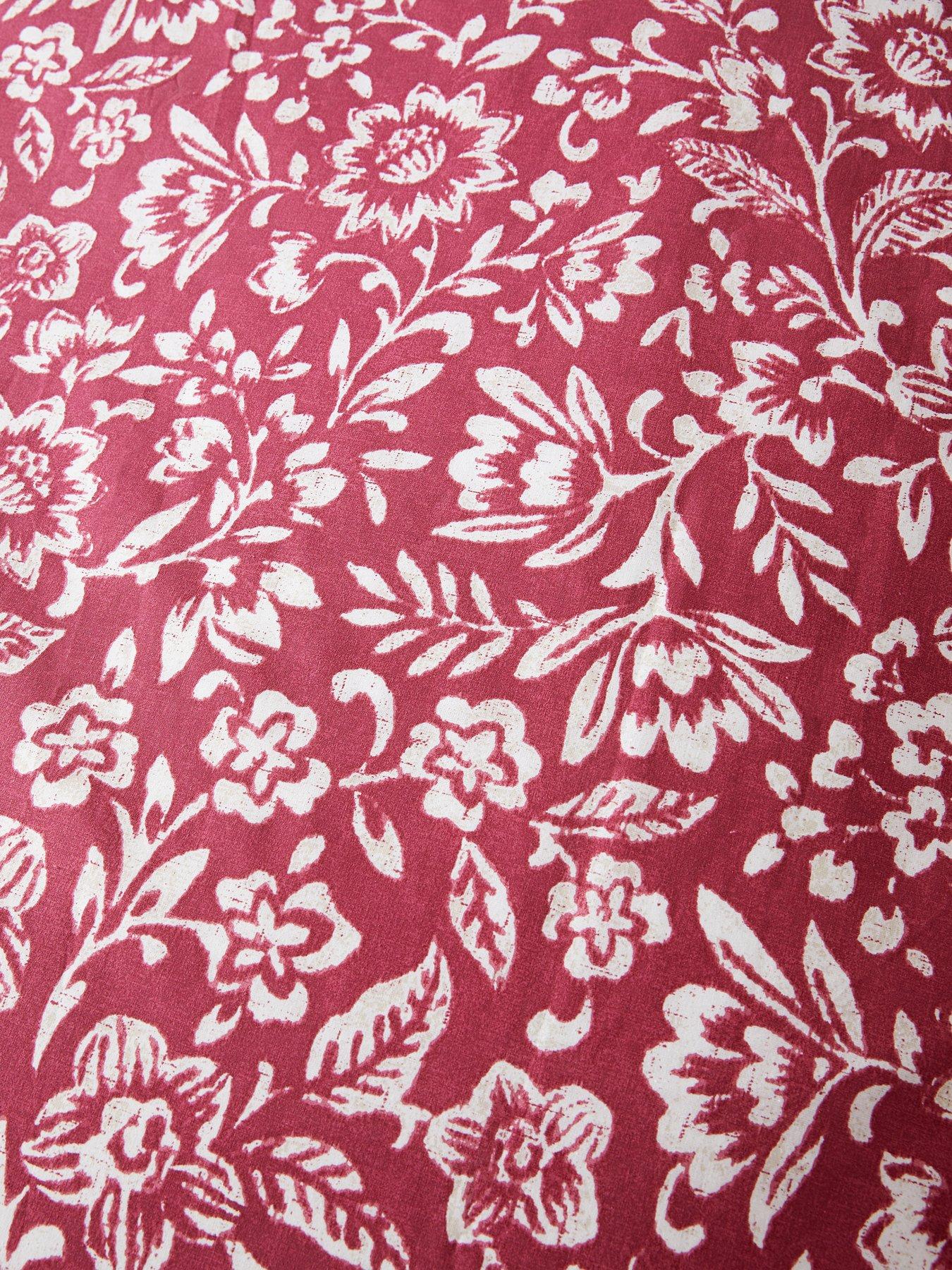 Image 3 of 5 of The Very Collection Folk Foral Woolock Print Duvet Set