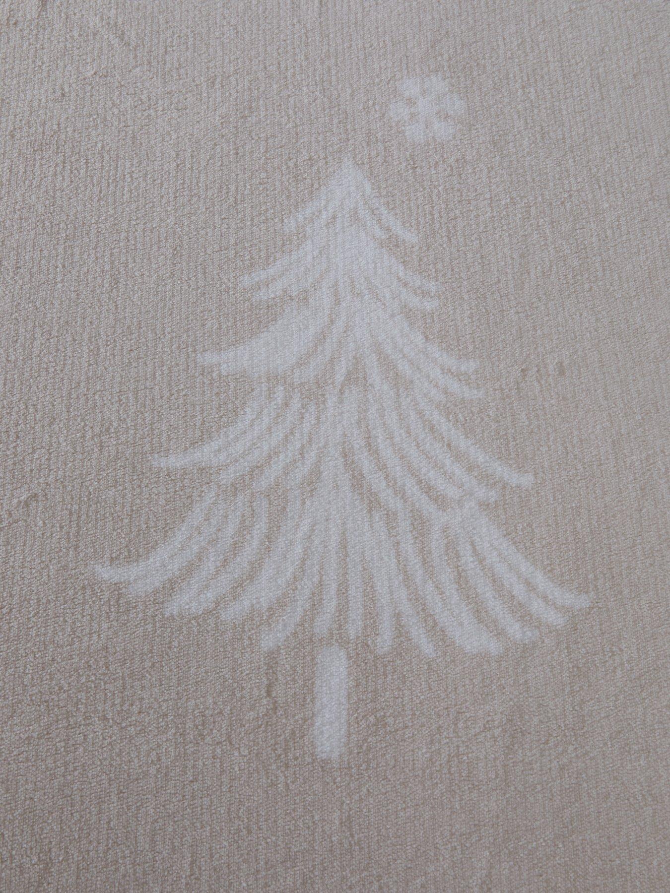Image 5 of 5 of The Very Collection Cosy Christmas Natural Printed Fleece Duvet Set