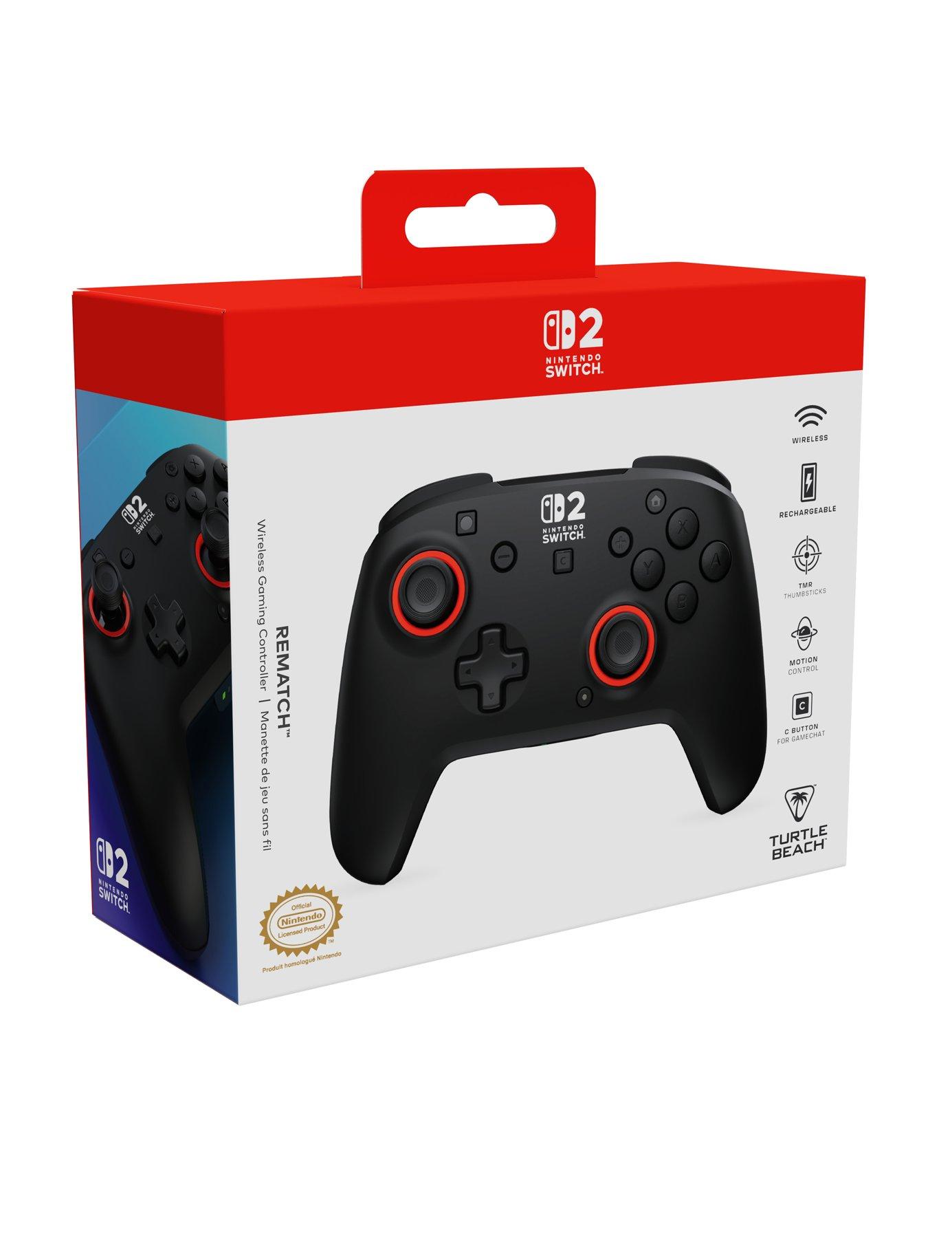  image of turtle-beach-rematch-wireless-controller--black-for-switch-2