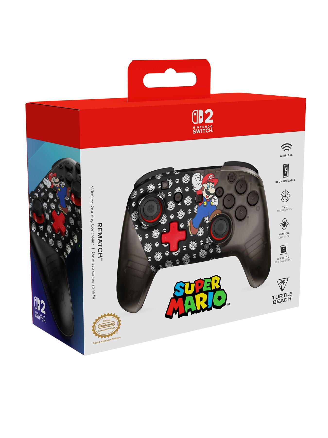 Image 2 of 7 of Turtle Beach Rematch Wireless Controller for Switch 2 -&nbsp;Super Mario Jump