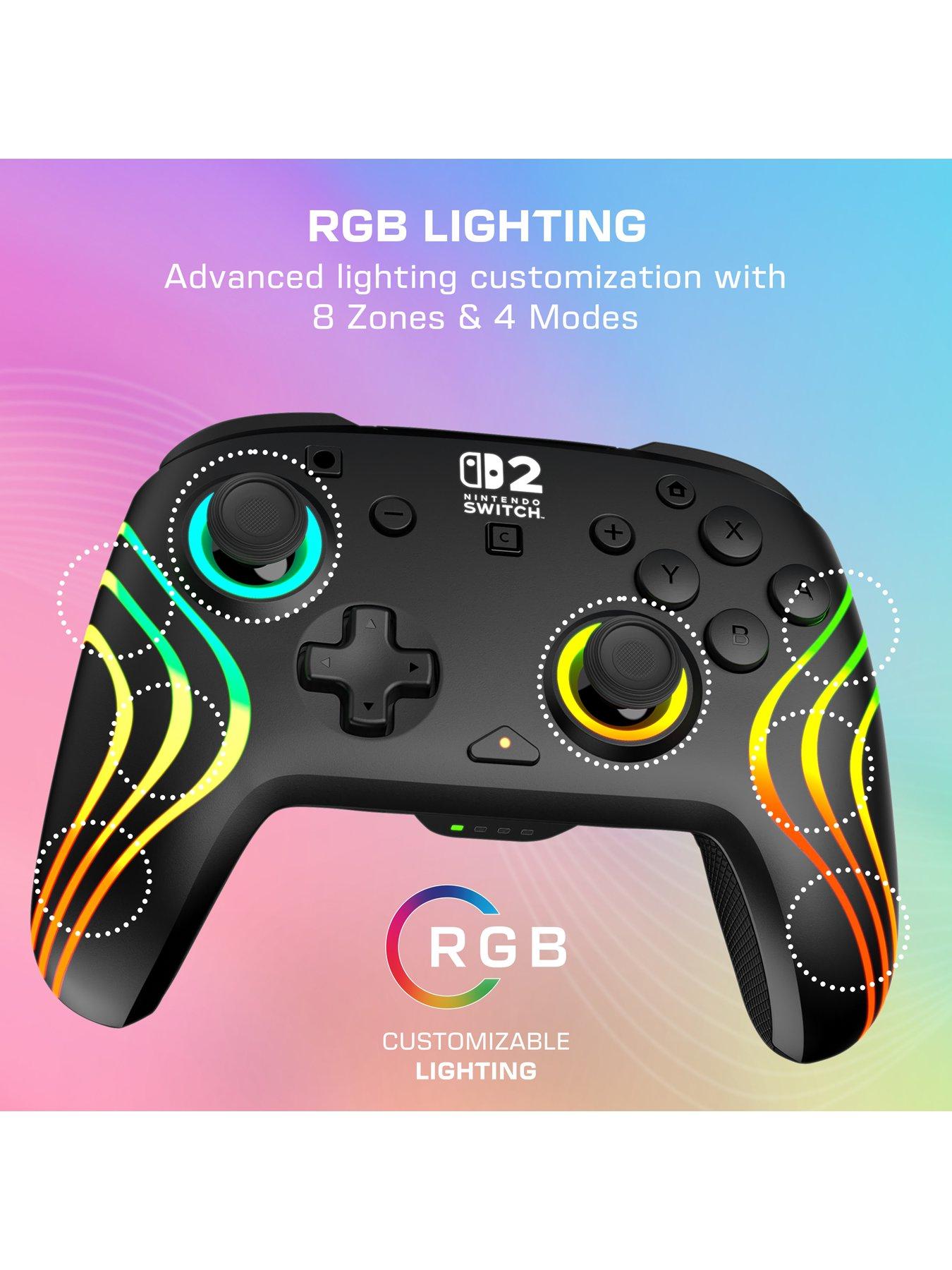  image of turtle-beach-afterglow-wave-wireless-controller-black-for-switch-2