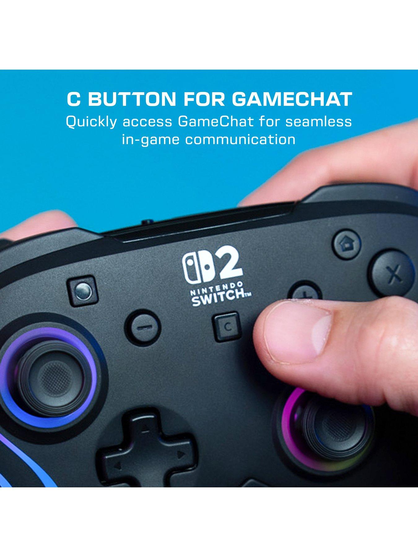  image of turtle-beach-afterglow-wave-wireless-controller-black-for-switch-2