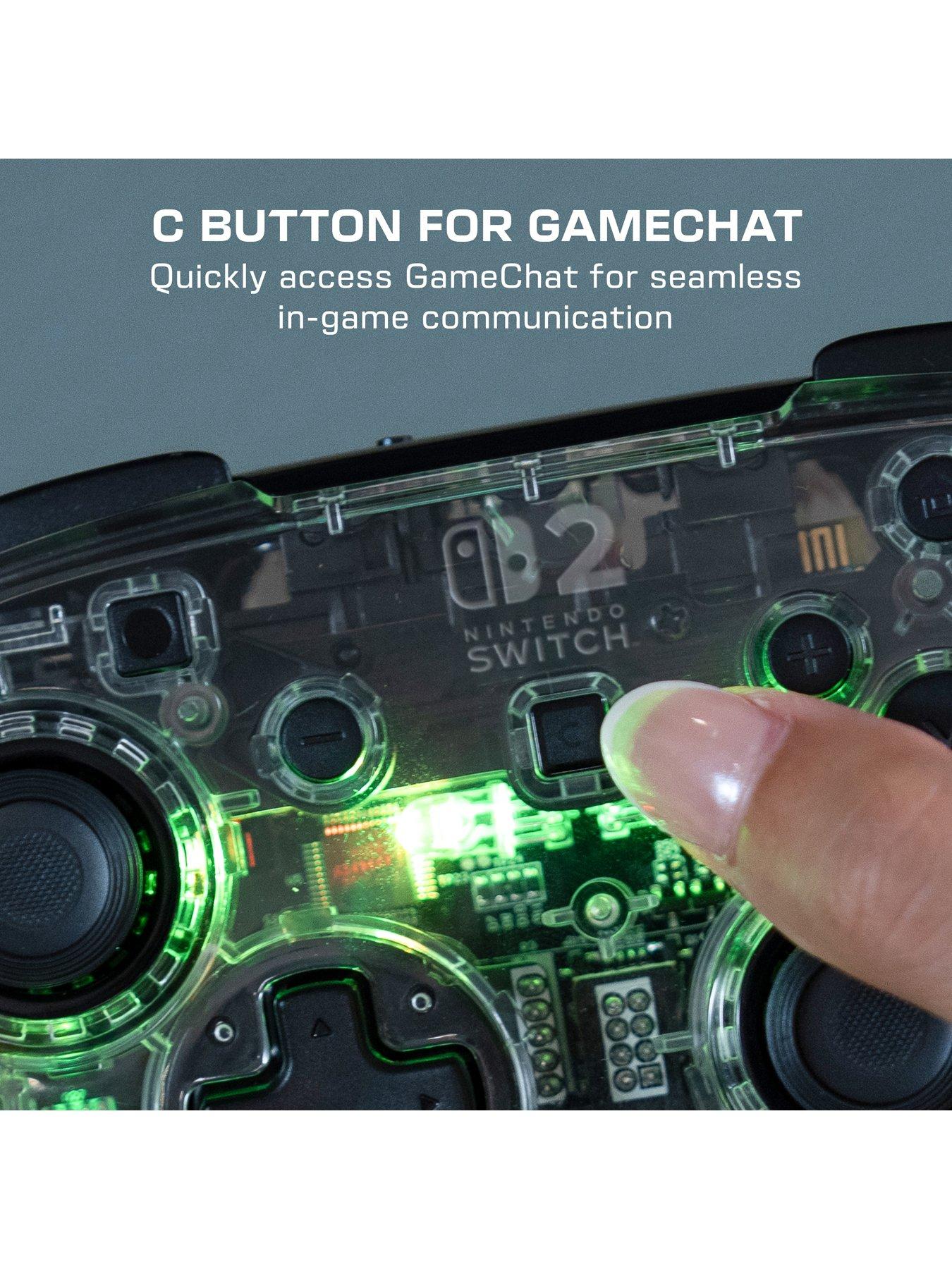  image of turtle-beach-afterglow-wireless-controller-clear-for-switch-2