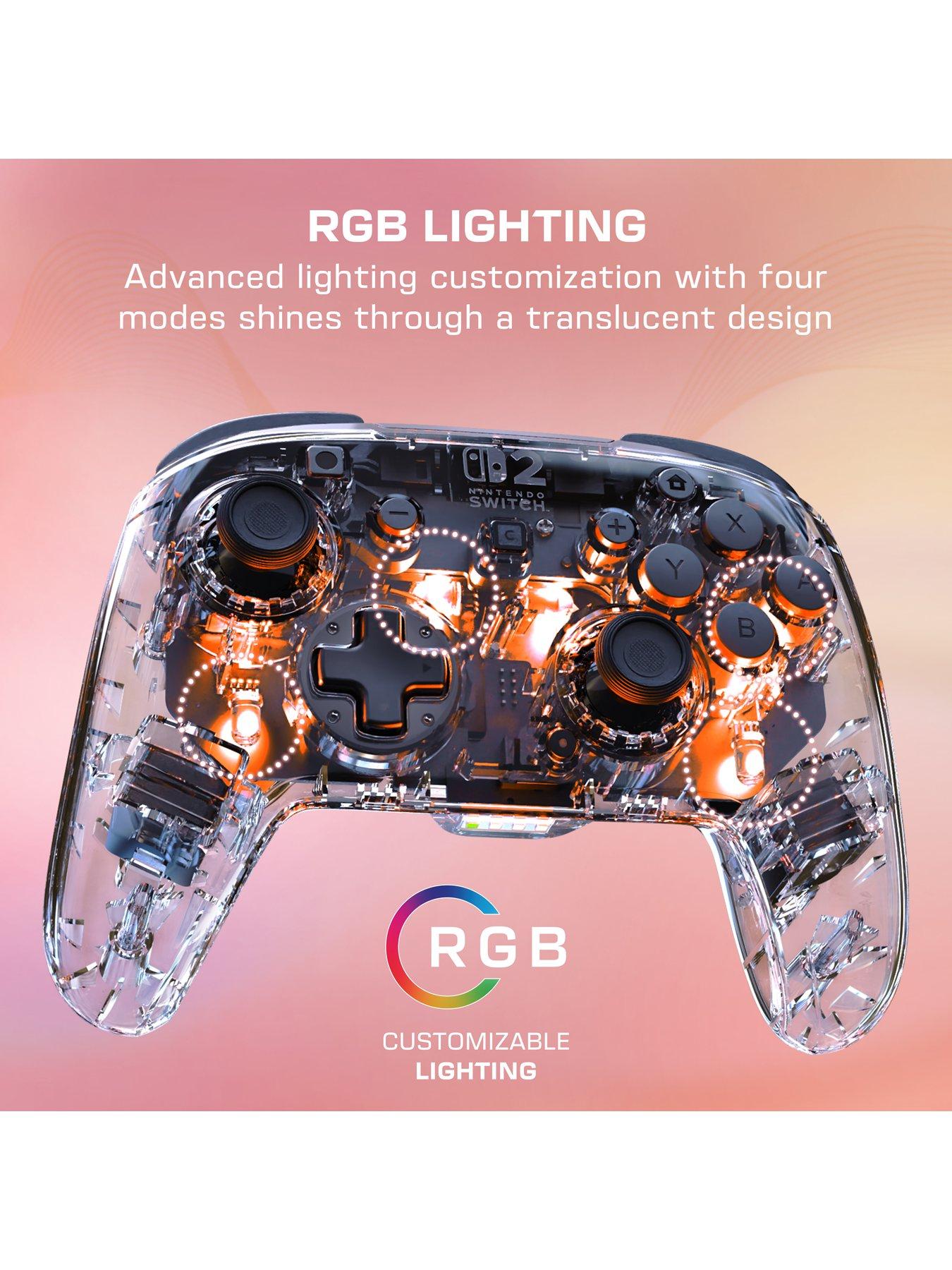  image of turtle-beach-afterglow-wireless-controller-clear-for-switch-2