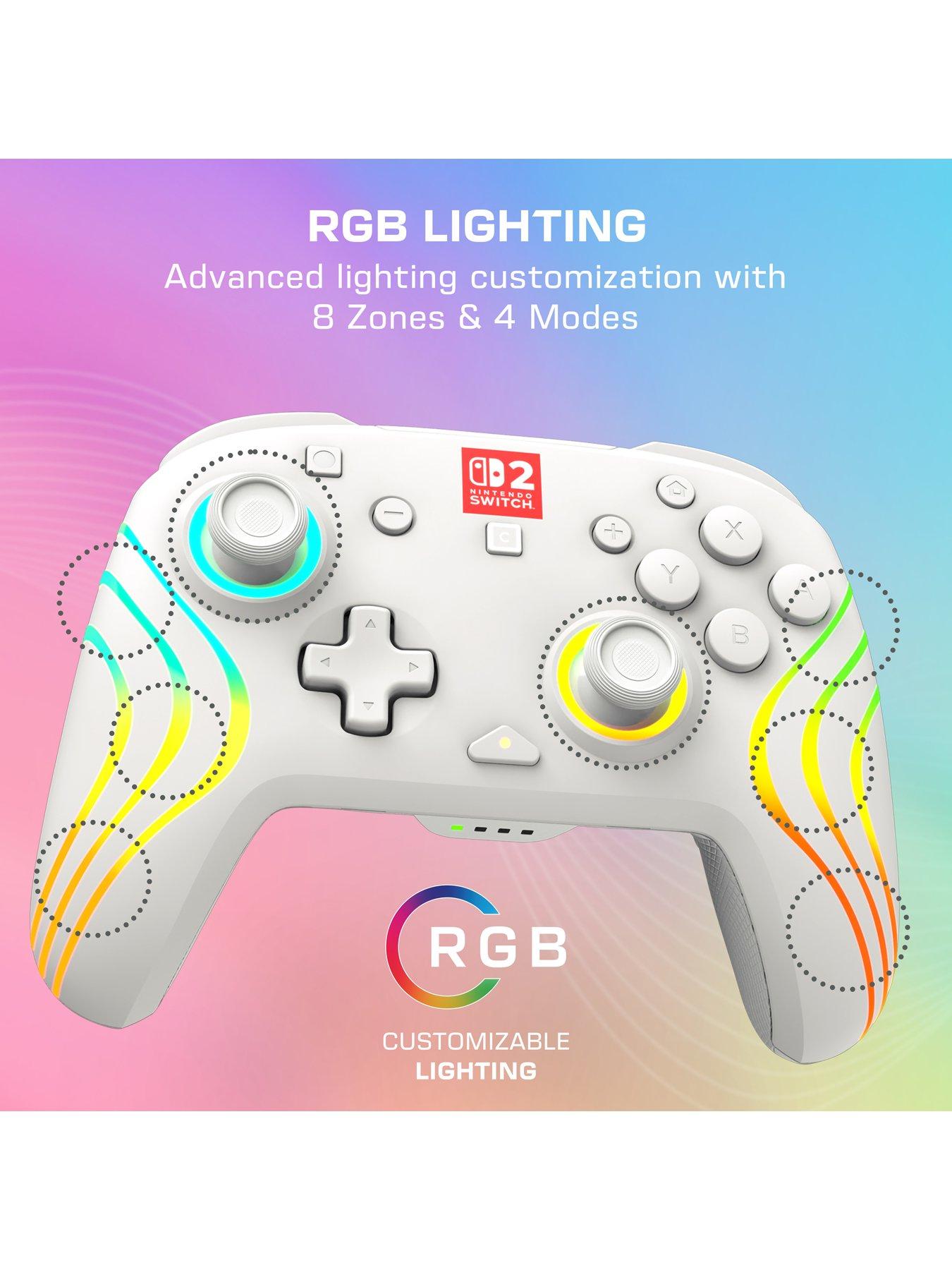  image of turtle-beach-afterglow-wave-wireless-controller-white-for-switch-2