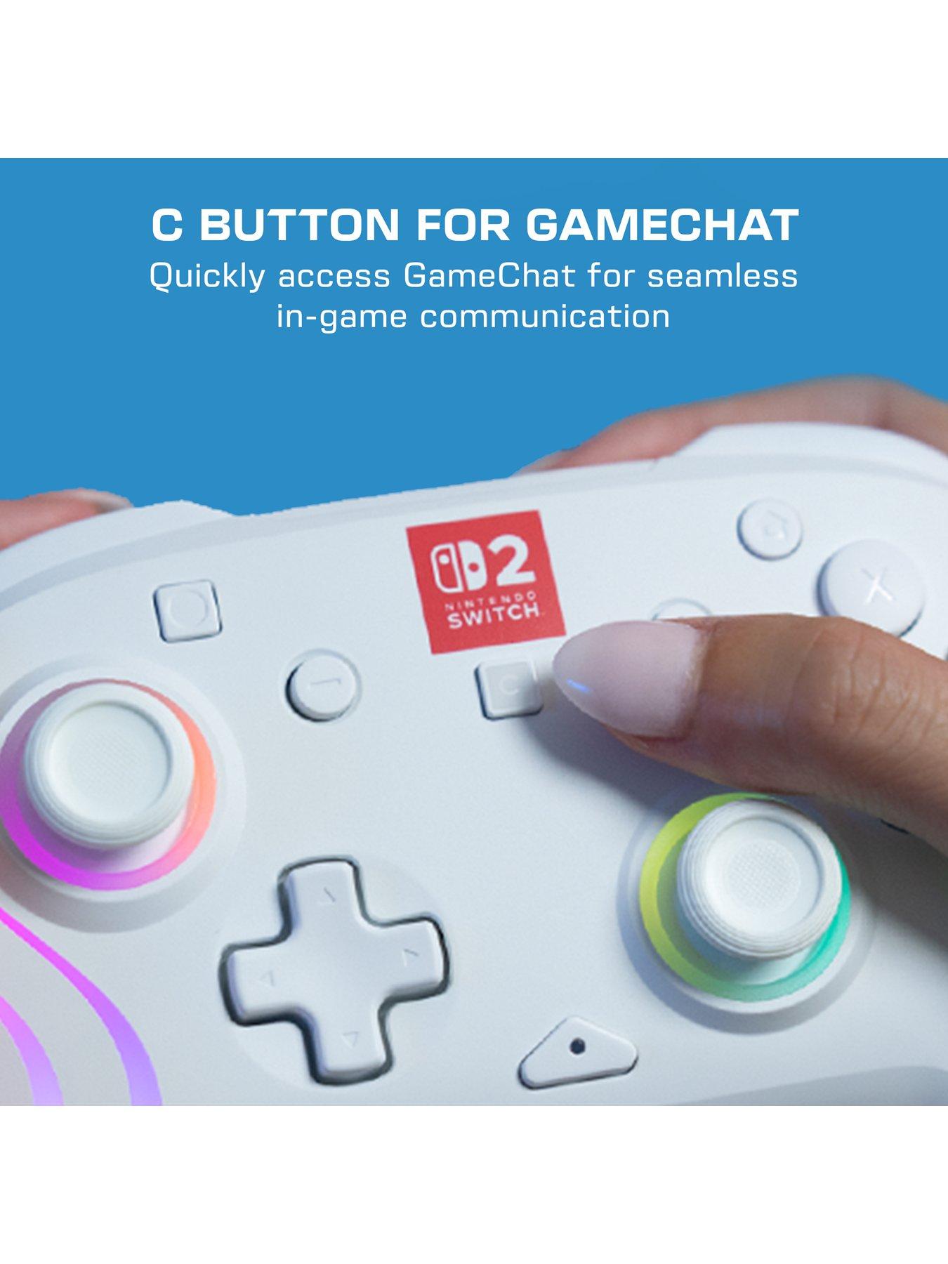  image of turtle-beach-afterglow-wave-wireless-controller-white-for-switch-2