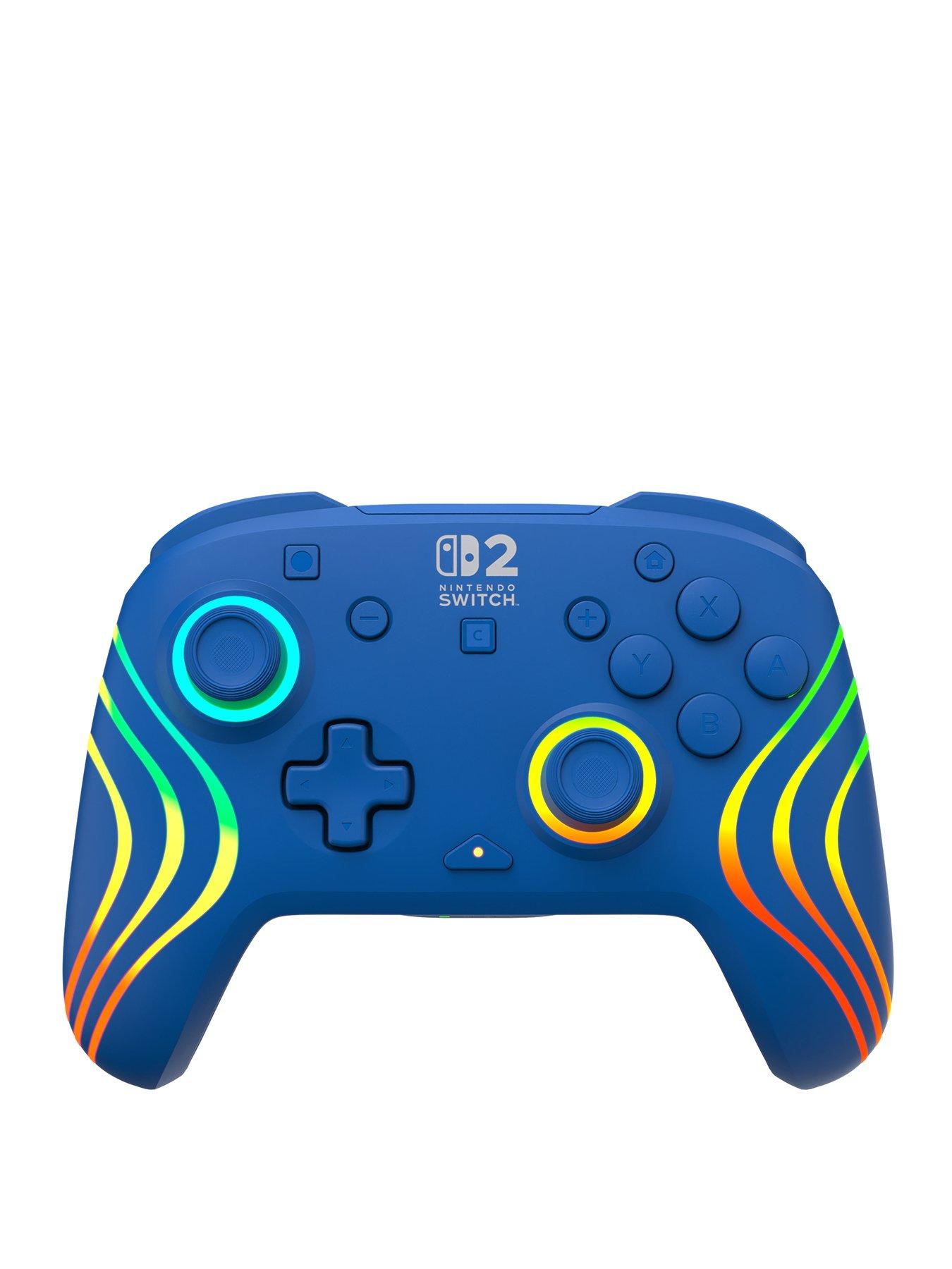 Image 1 of 7 of Turtle Beach Afterglow Wave Wireless Controller&nbsp;Switch 2 - Blue