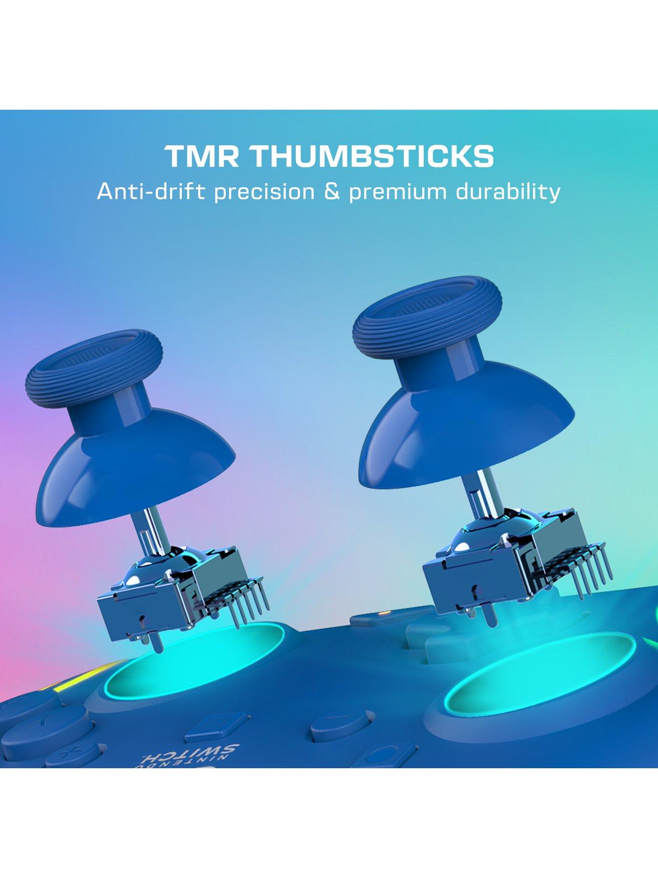  image of turtle-beach-afterglow-wave-wireless-controller-blue-for-switch-2