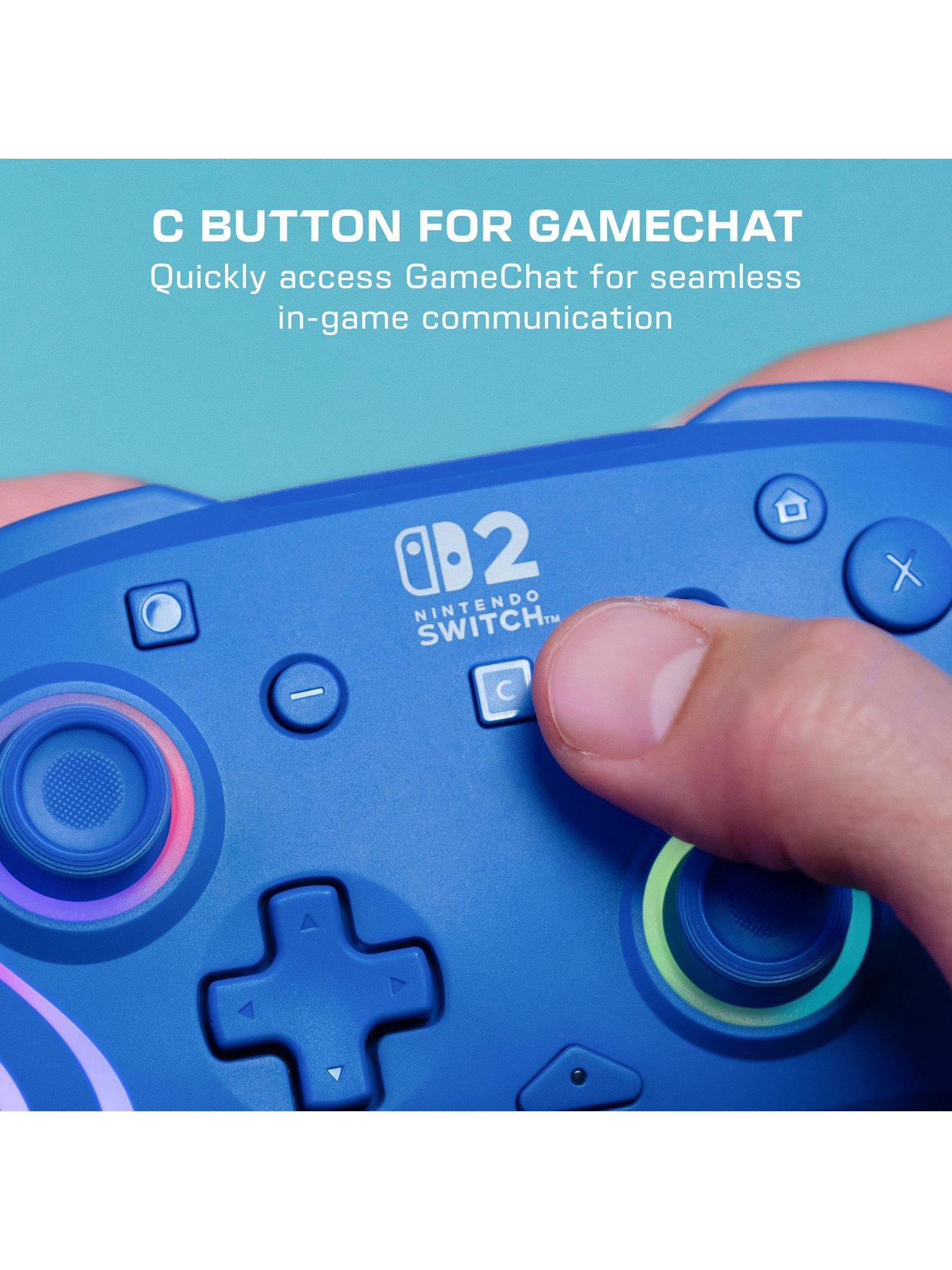 Image 6 of 7 of Turtle Beach Afterglow Wave Wireless Controller&nbsp;Switch 2 - Blue
