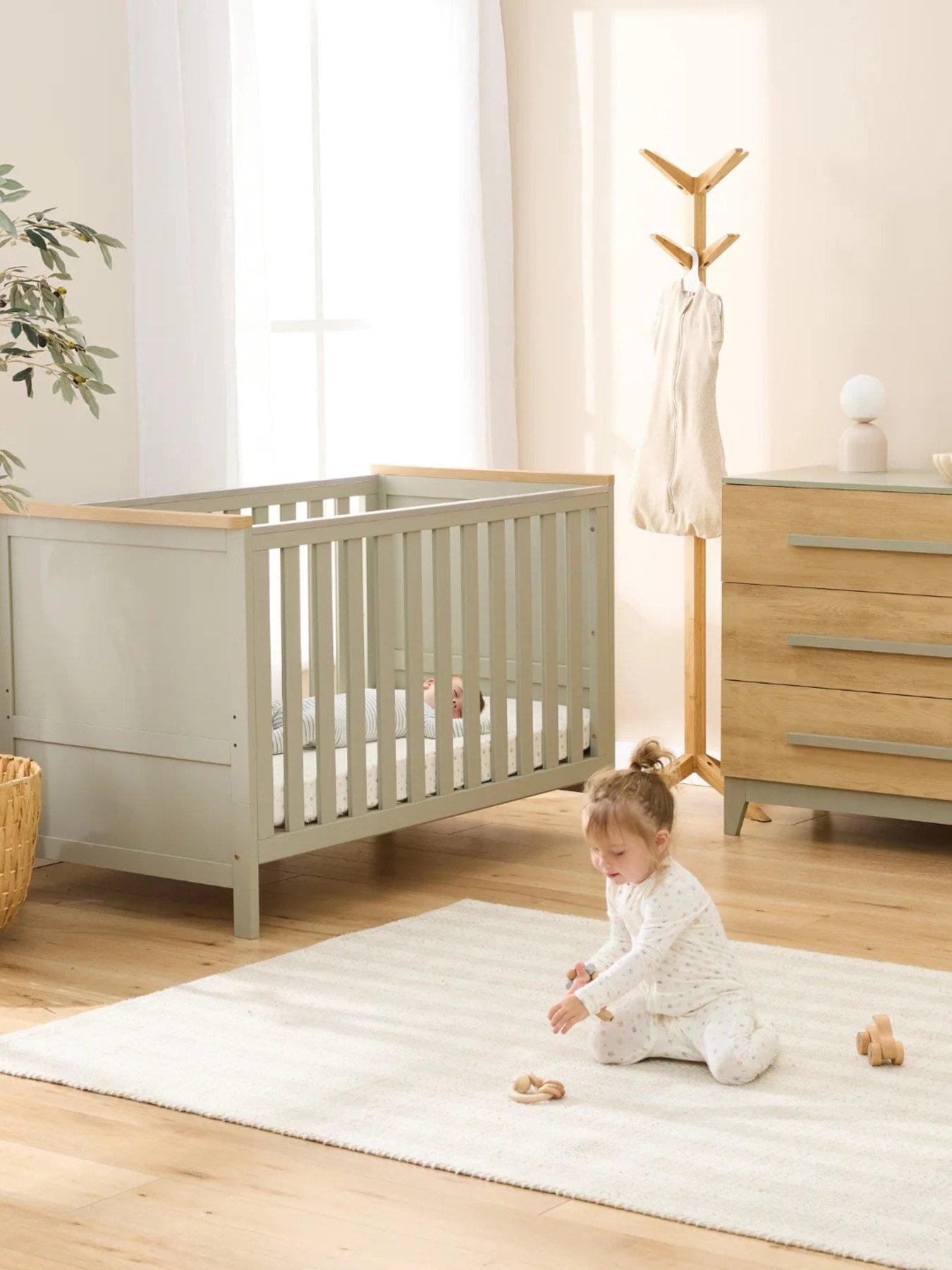 Tutti Bambini Misha 2pc Room Set - Golden Oak / Sage