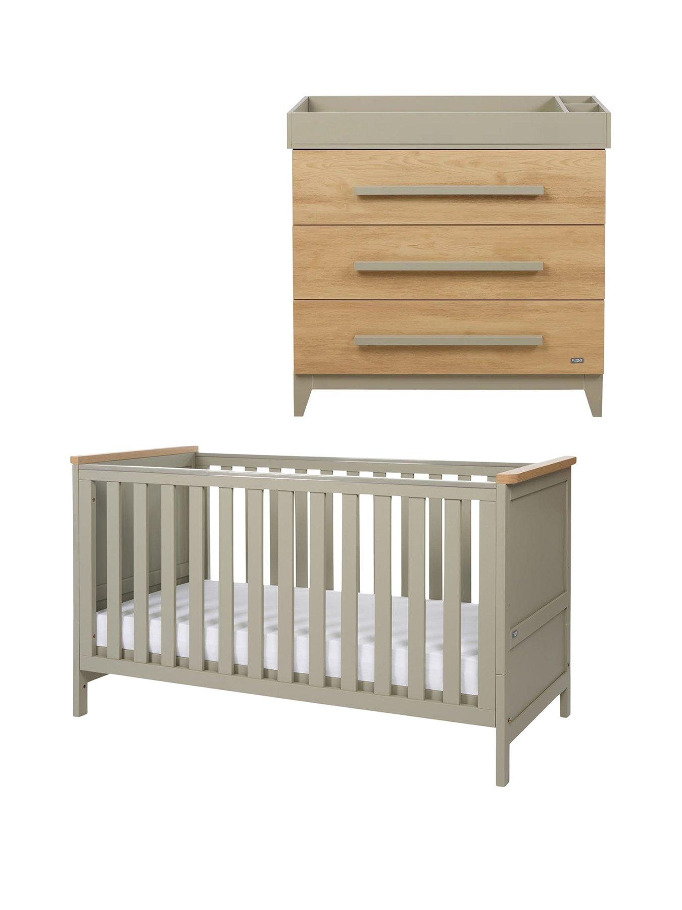 Image 2 of 7 of Tutti Bambini Misha 2pc Room Set - Golden Oak / Sage