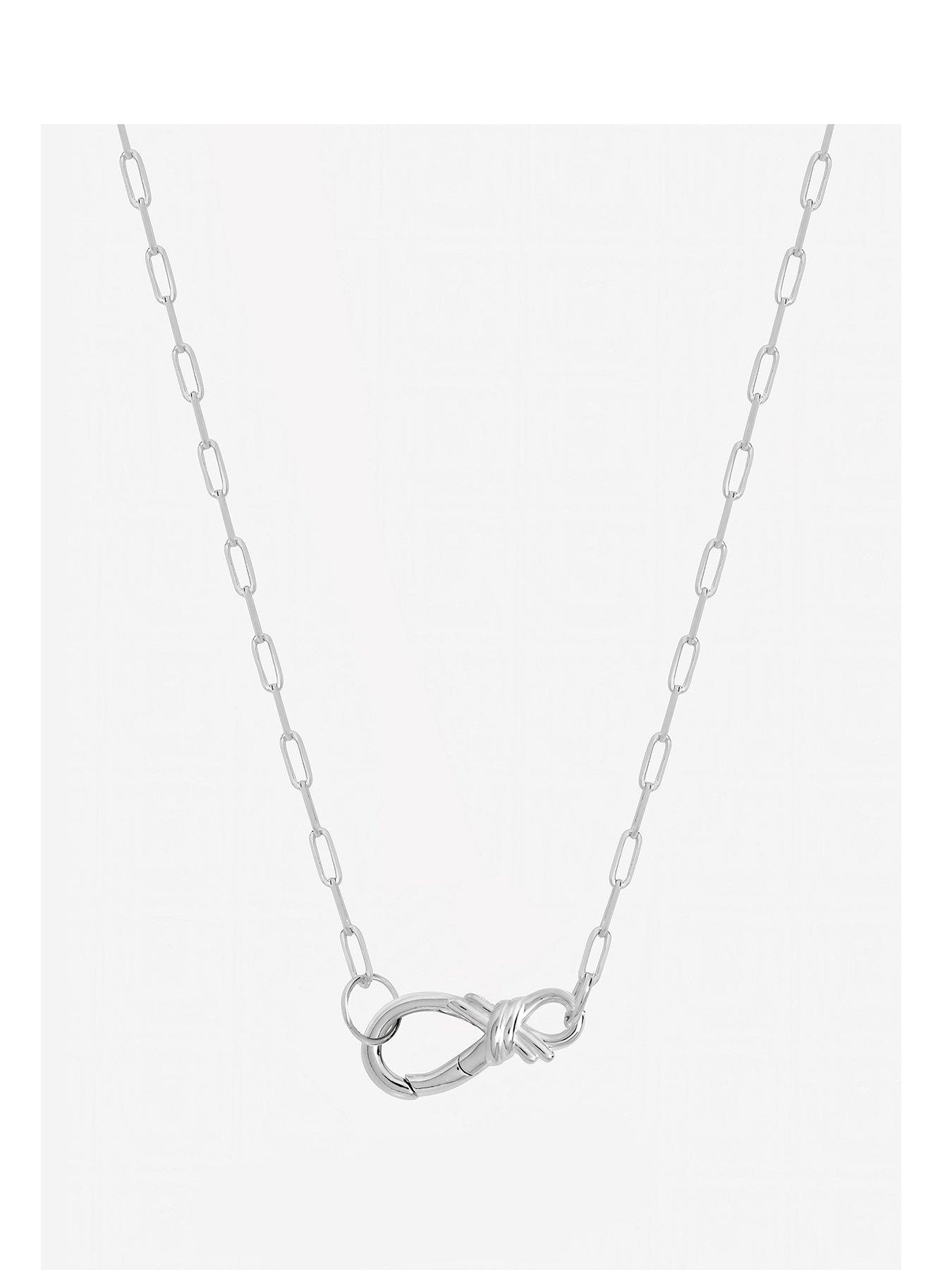 Inicio Infinity Clasp Necklace - Gift Pouch