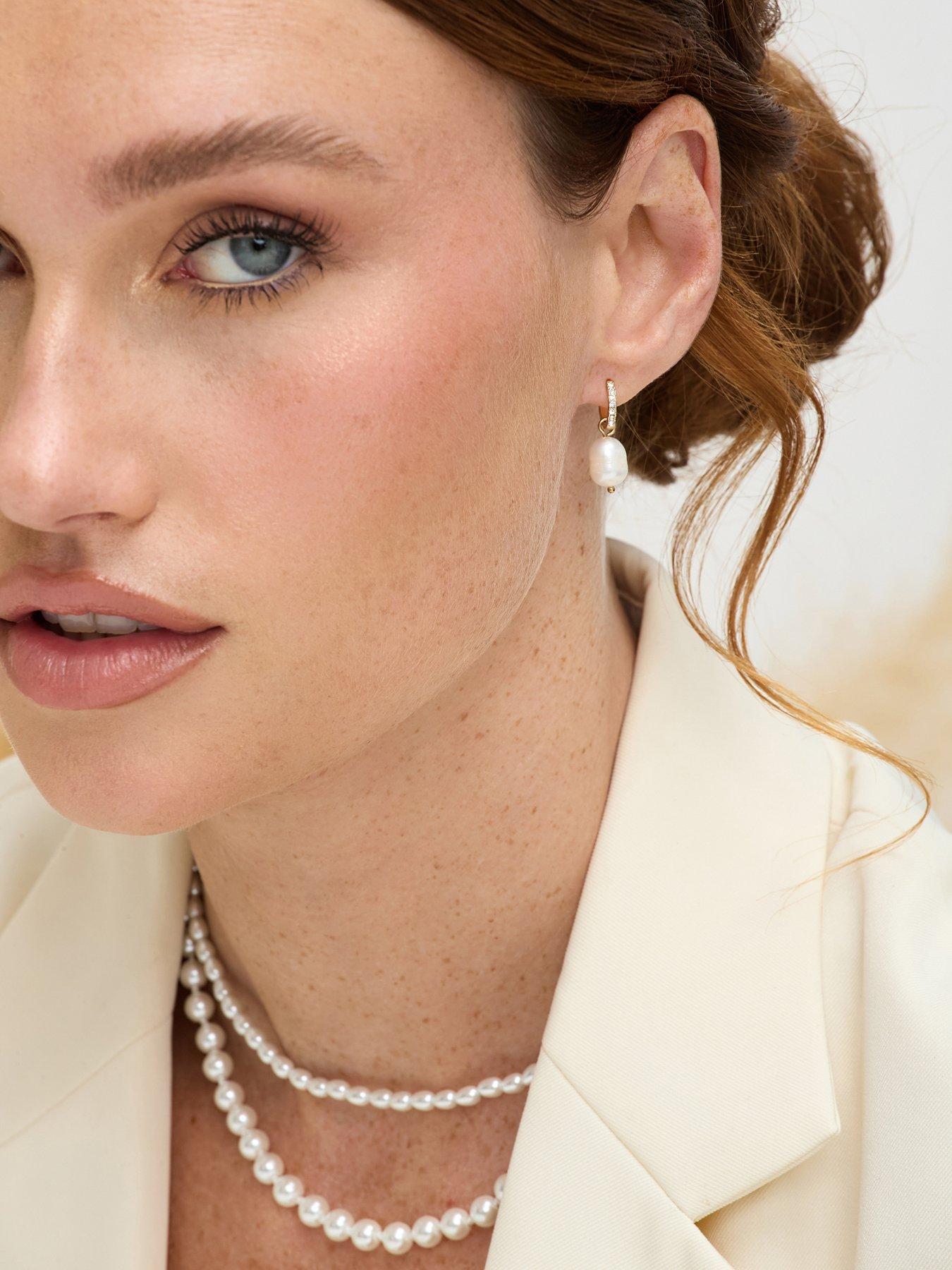  image of jon-richard-pearl-necklace-white