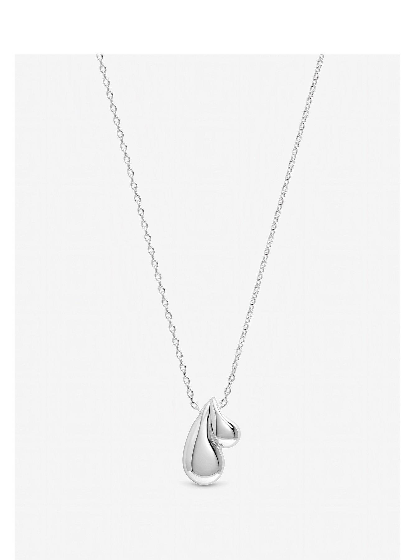 Image 1 of 3 of Inicio Sterling Silver Polished Nugget Pendant - Gift Pouch