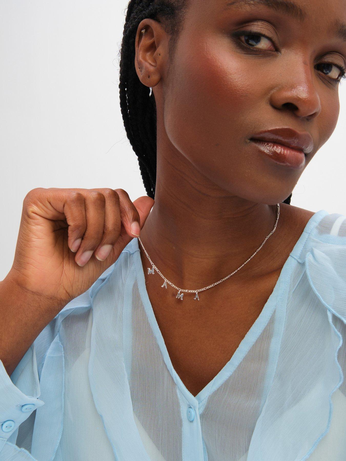 Image 2 of 3 of Inicio Mama Necklace - Gift Pouch