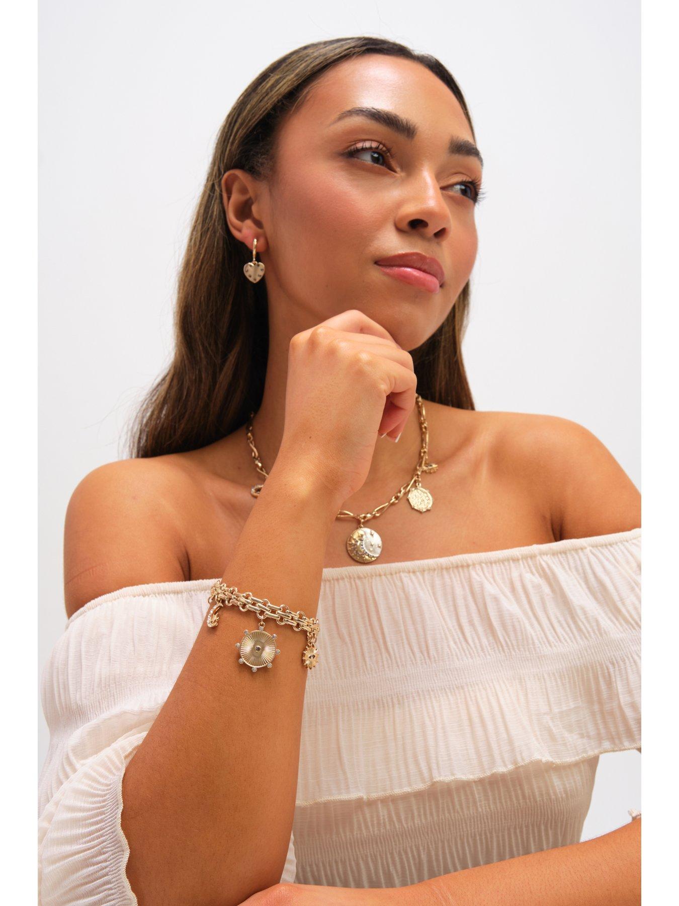 Image 3 of 3 of Mood Gold Plated Celestial Charm Bracelet