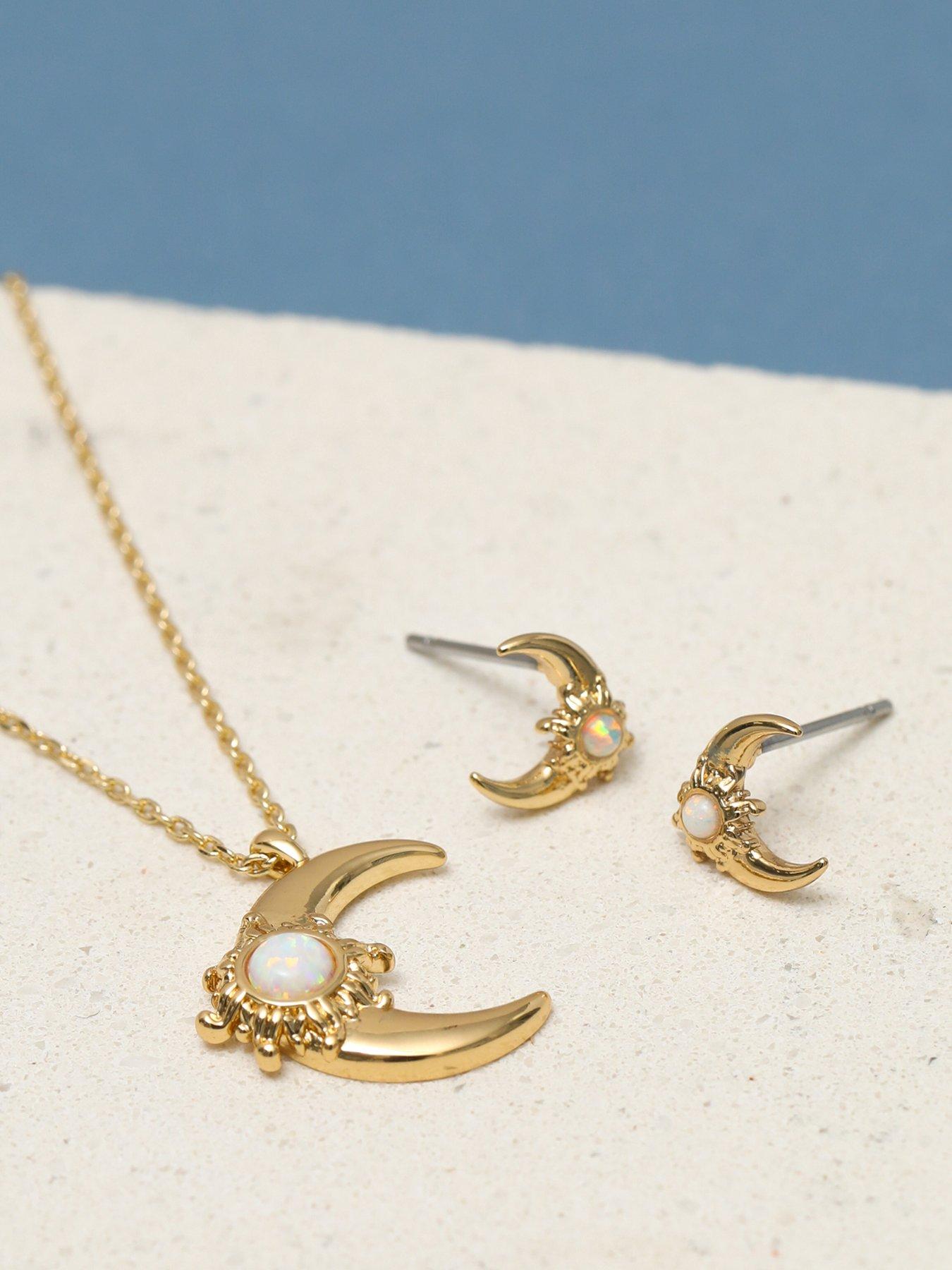 front image of inicio-gold-plated-and-opal-moon-set-gift-box
