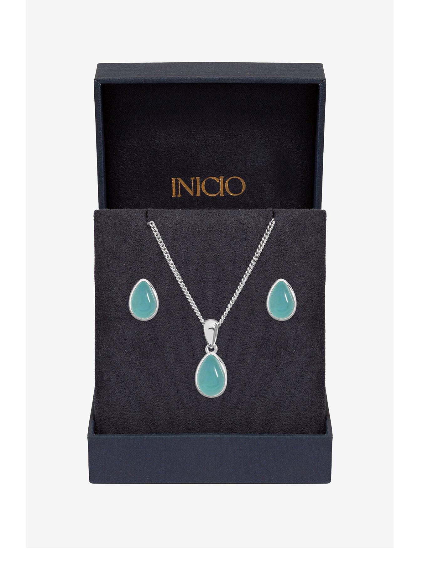 Inicio Inicio Turquoise Peardrop Set - Gift Box