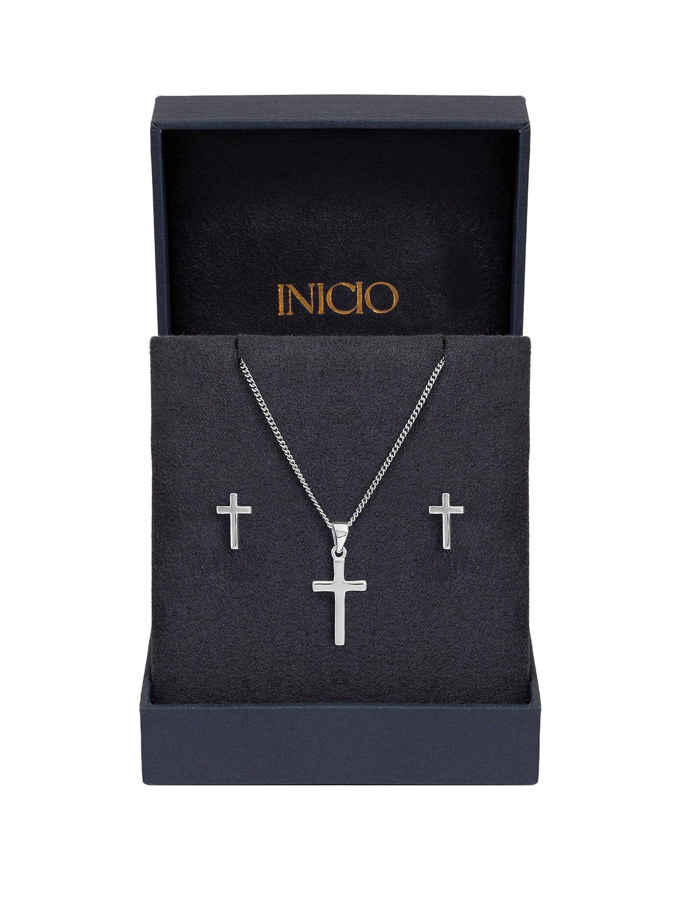  image of inicio-polished-cross-set-gift-box