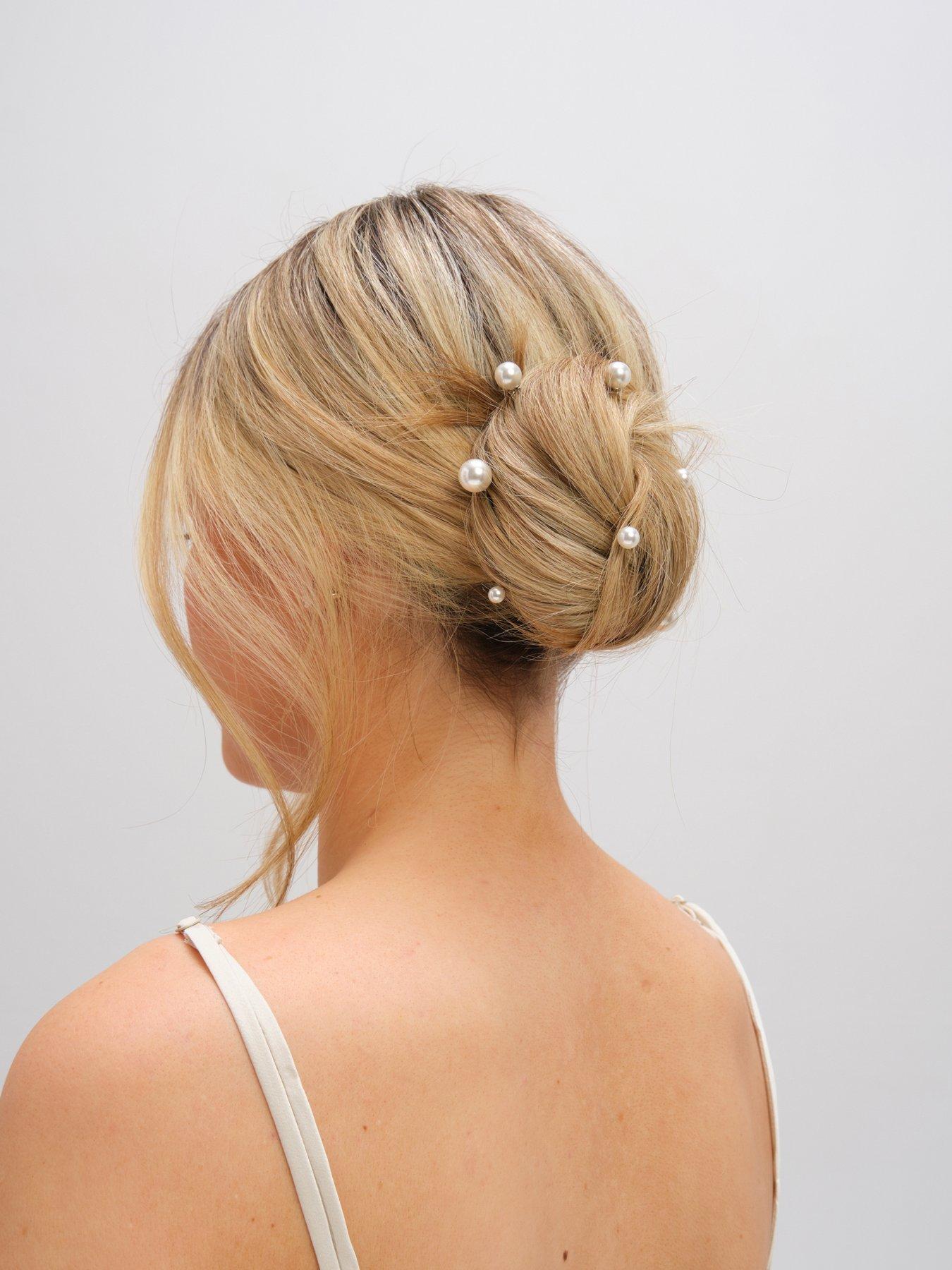 Image 3 of 3 of Jon Richard Silver Plated Pearl Pins