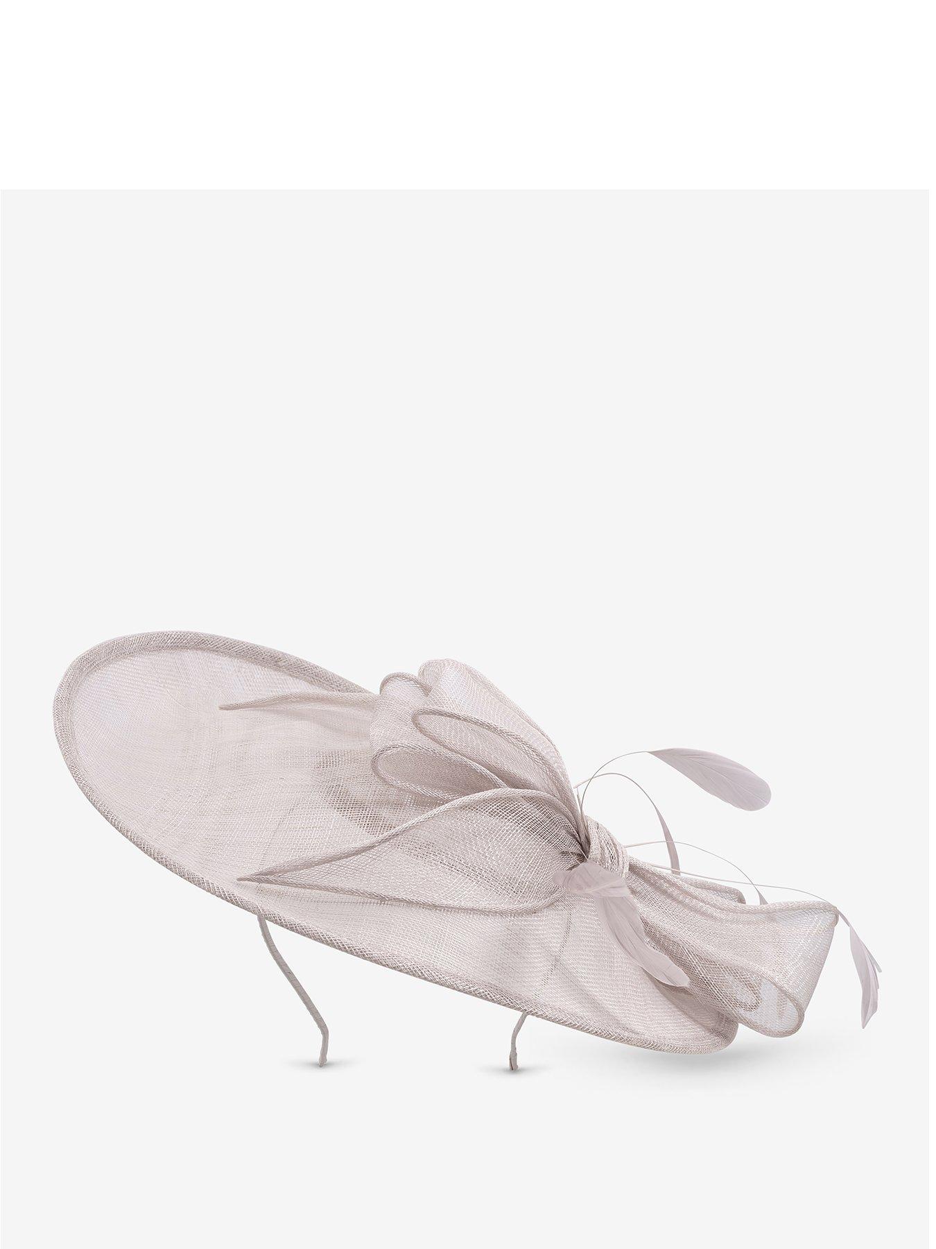 Image 1 of 3 of Jon Richard MINK LARGE BOW HAT FASCINATOR