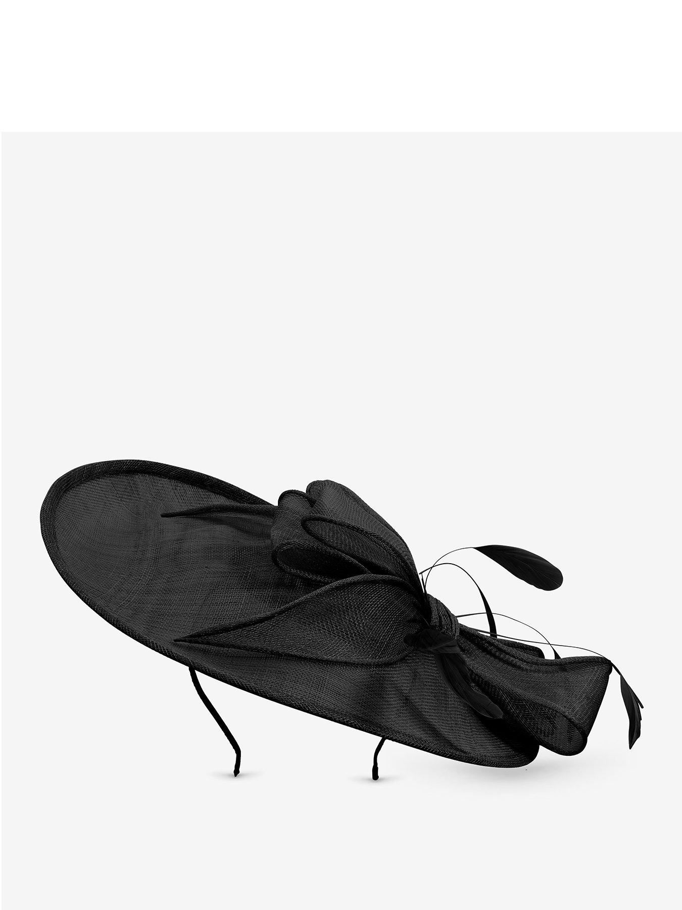 Jon Richard Jet Large Bow Hat Fascinator
