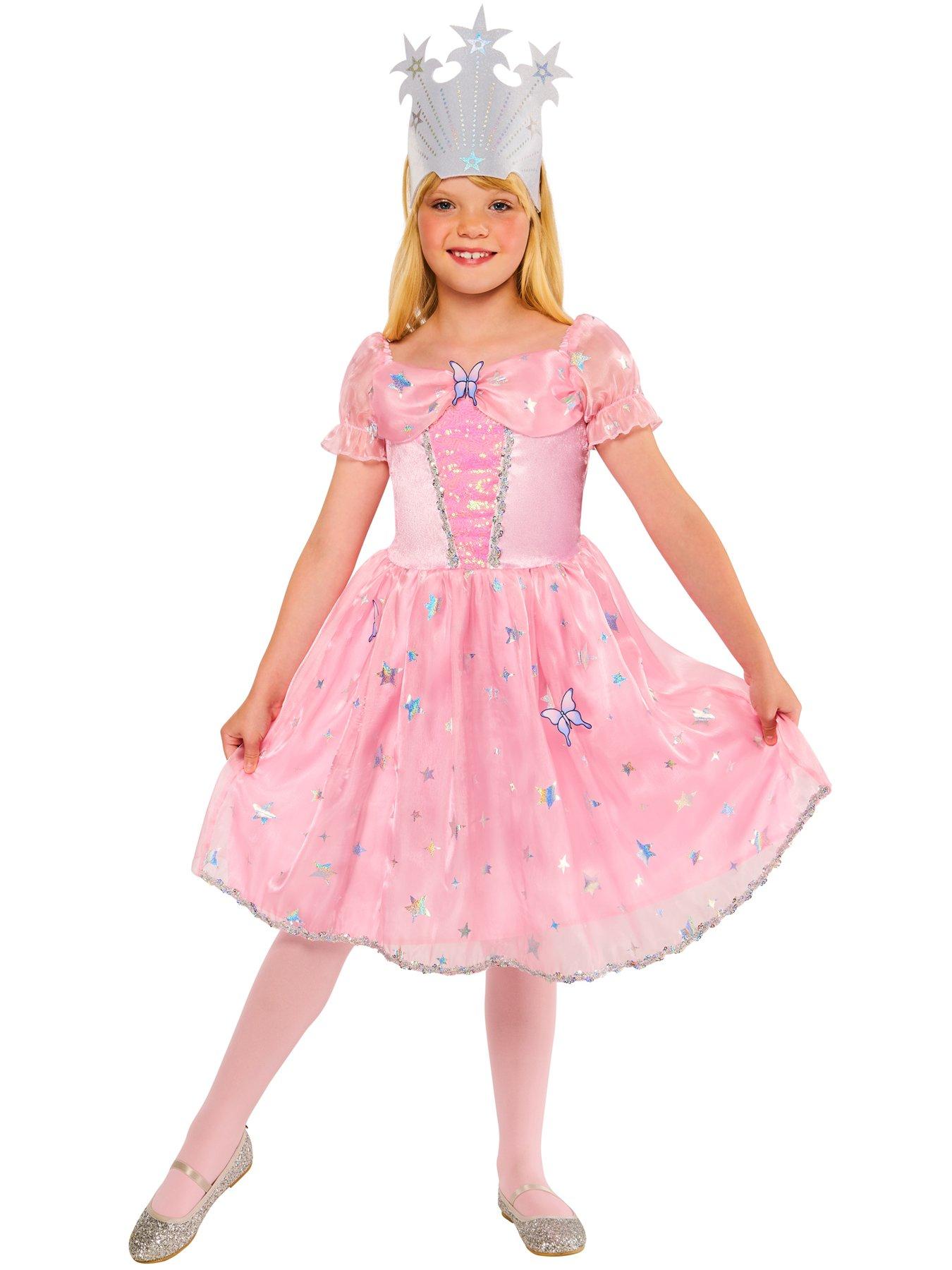 Image 1 of 6 of Wicked Glinda The Good Witch Child Costume