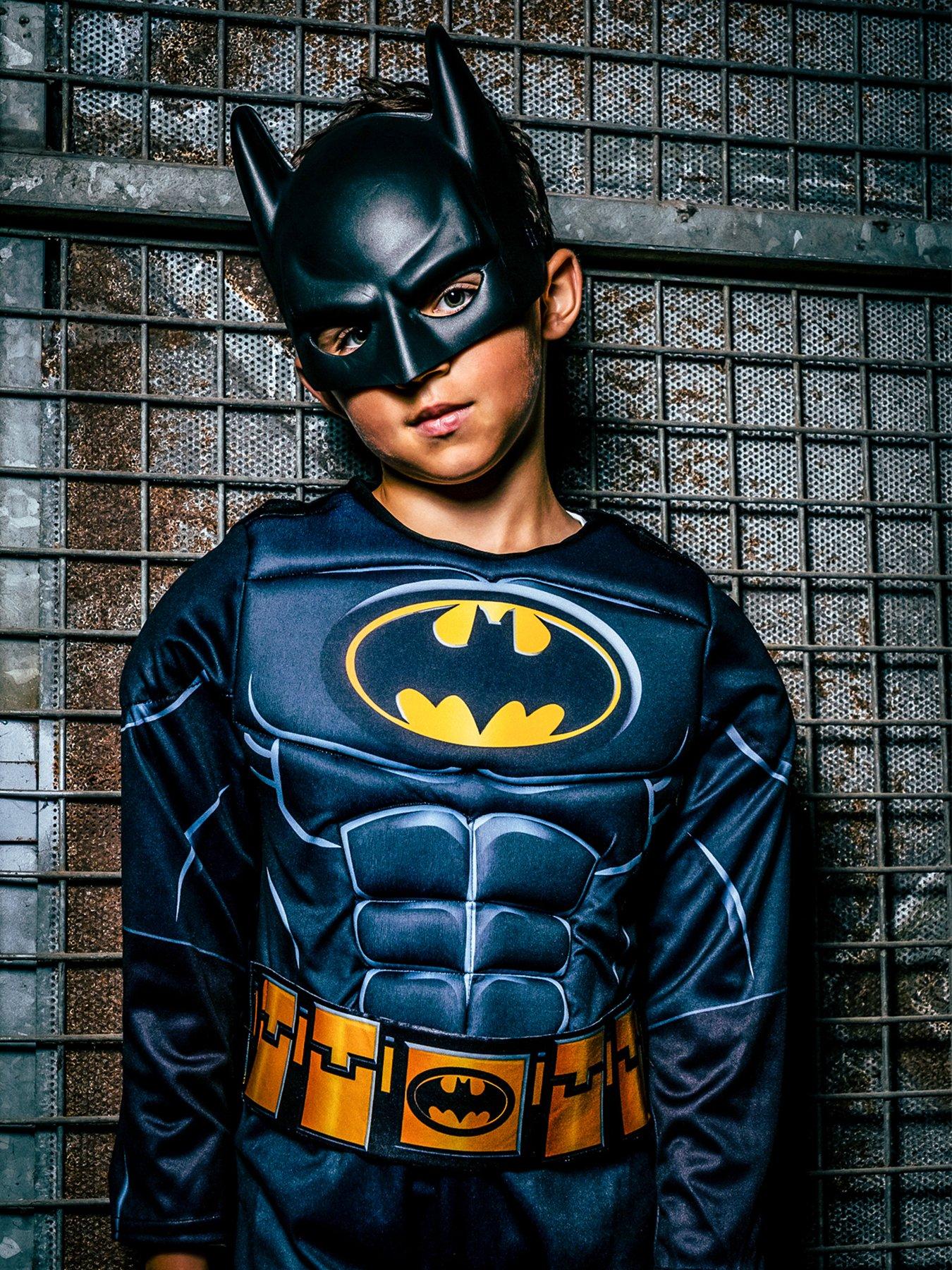 Image 6 of 7 of Batman Black Batman Child Costume