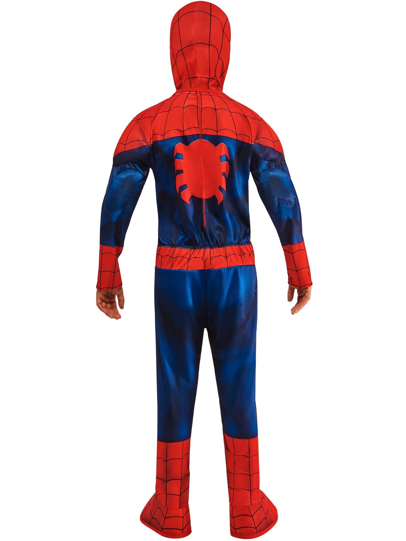 stillFront image of spiderman-deluxe-child-costume