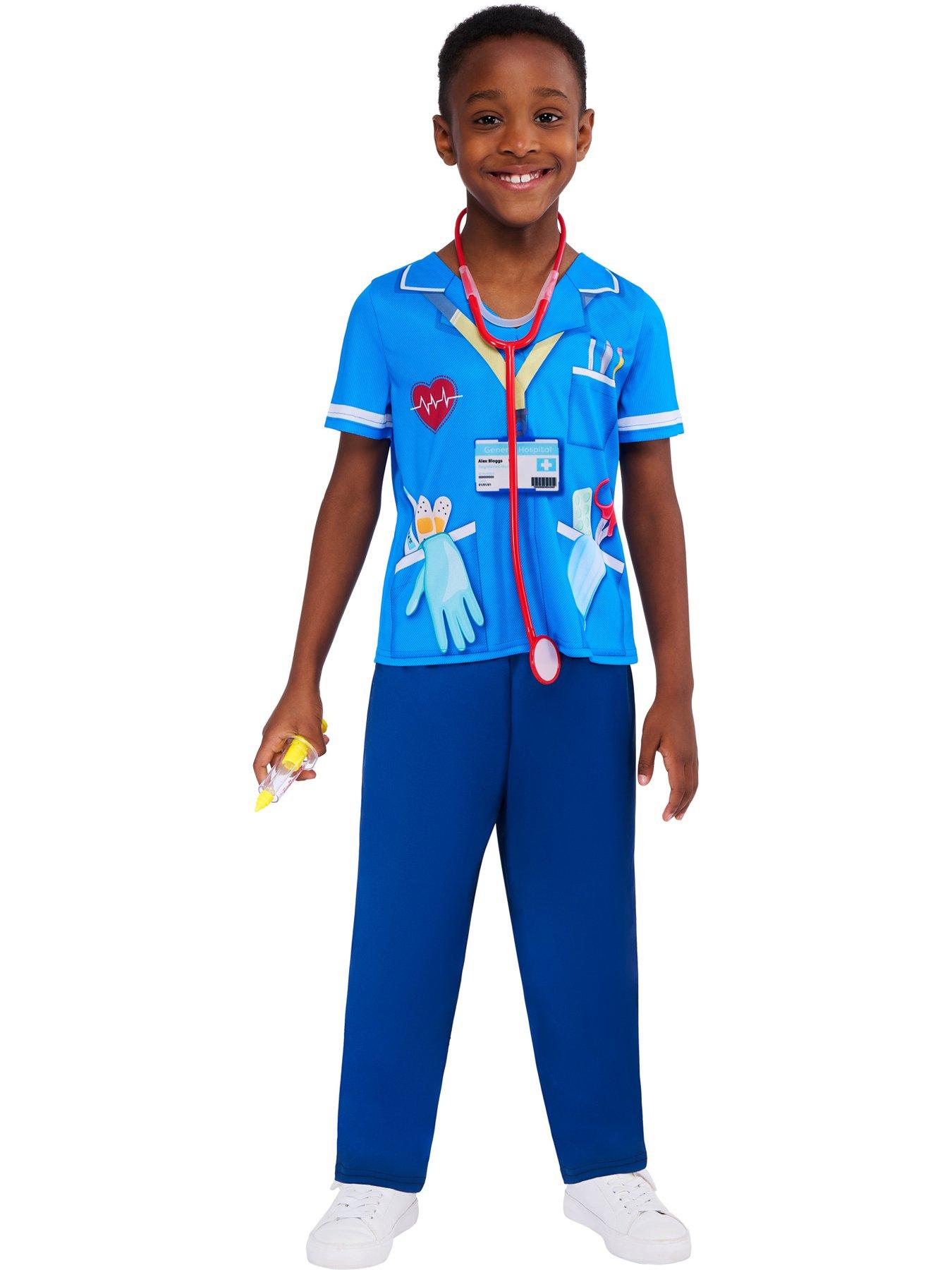 Image 3 of 7 of Modern Nurse Child Costume