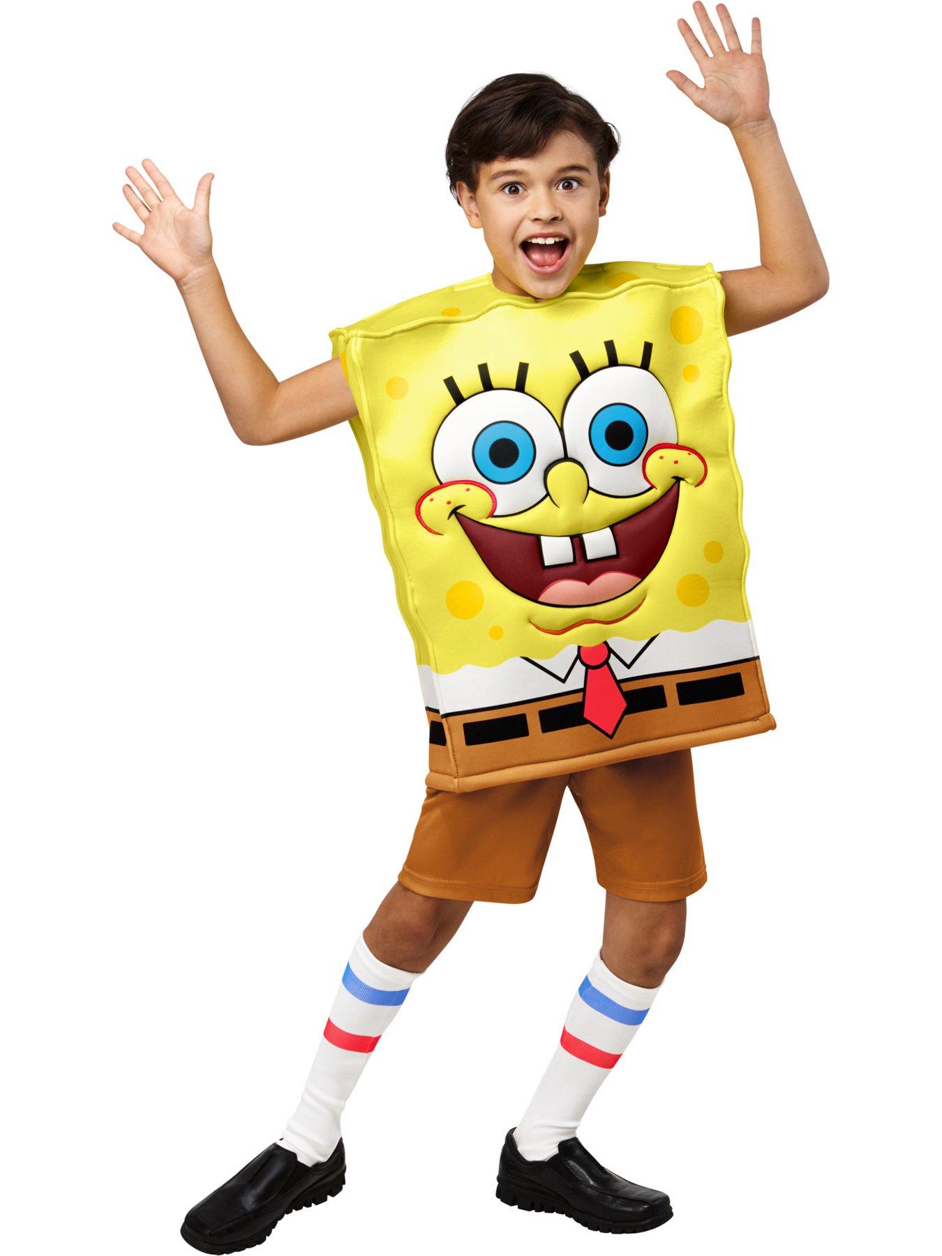 Image 1 of 6 of Spongebob Squarepants Spongebob Child Costume