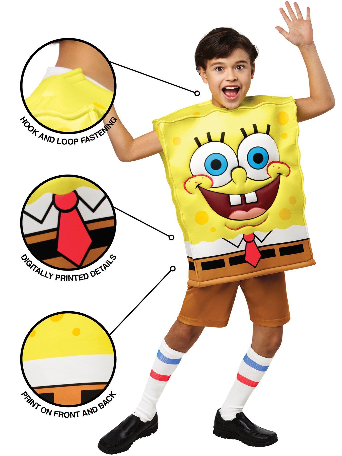 Image 5 of 6 of Spongebob Squarepants Spongebob Child Costume