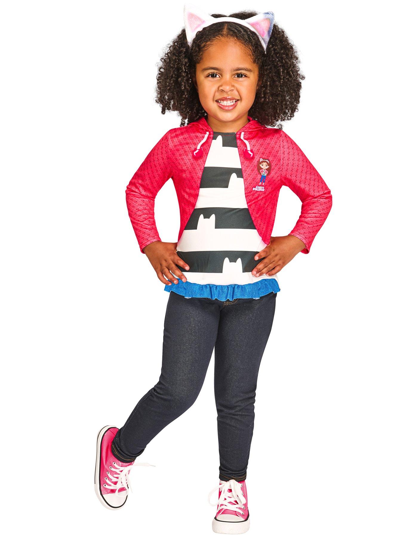 Gabbys Dollhouse Gabby Top And Headband Child Costume