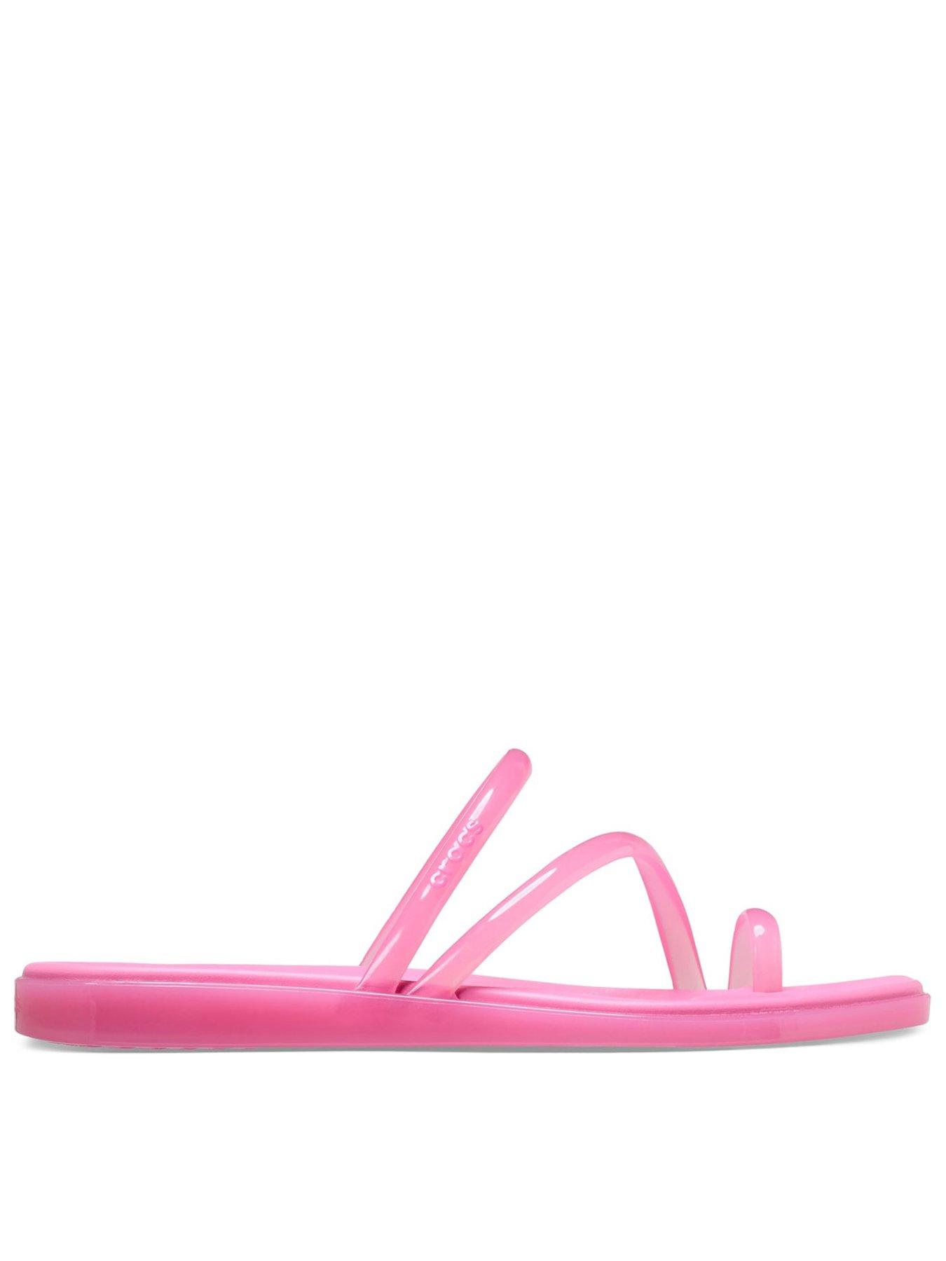 crocs-miami-round-toe-loop-pink