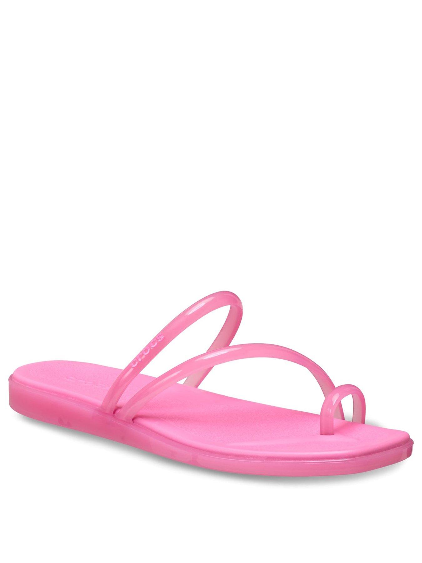  image of crocs-miami-round-toe-loop-pink