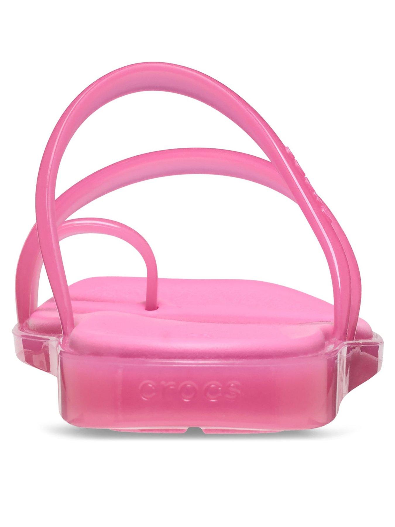  image of crocs-miami-round-toe-loop-pink