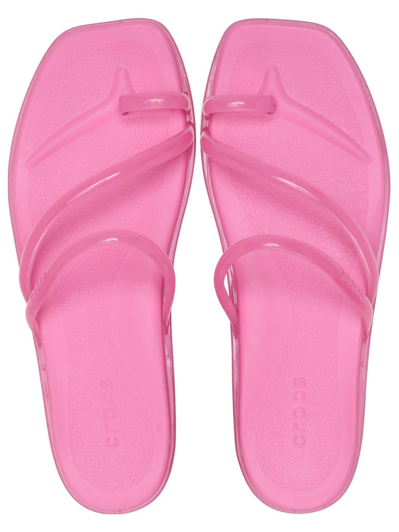  image of crocs-miami-round-toe-loop-pink