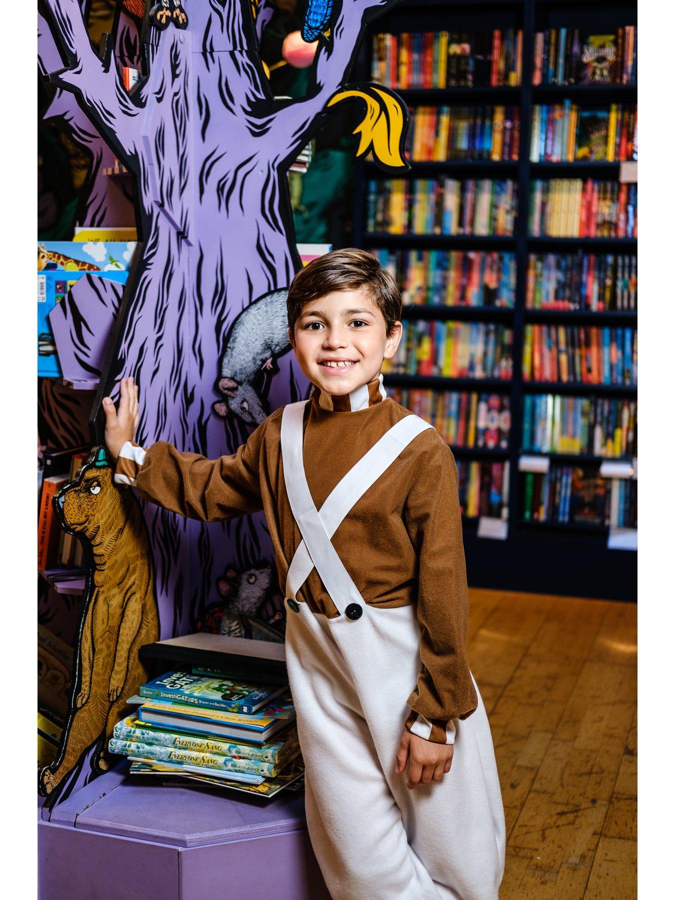 Image 2 of 3 of Willy Wonka Oompa Loompa Child Costume